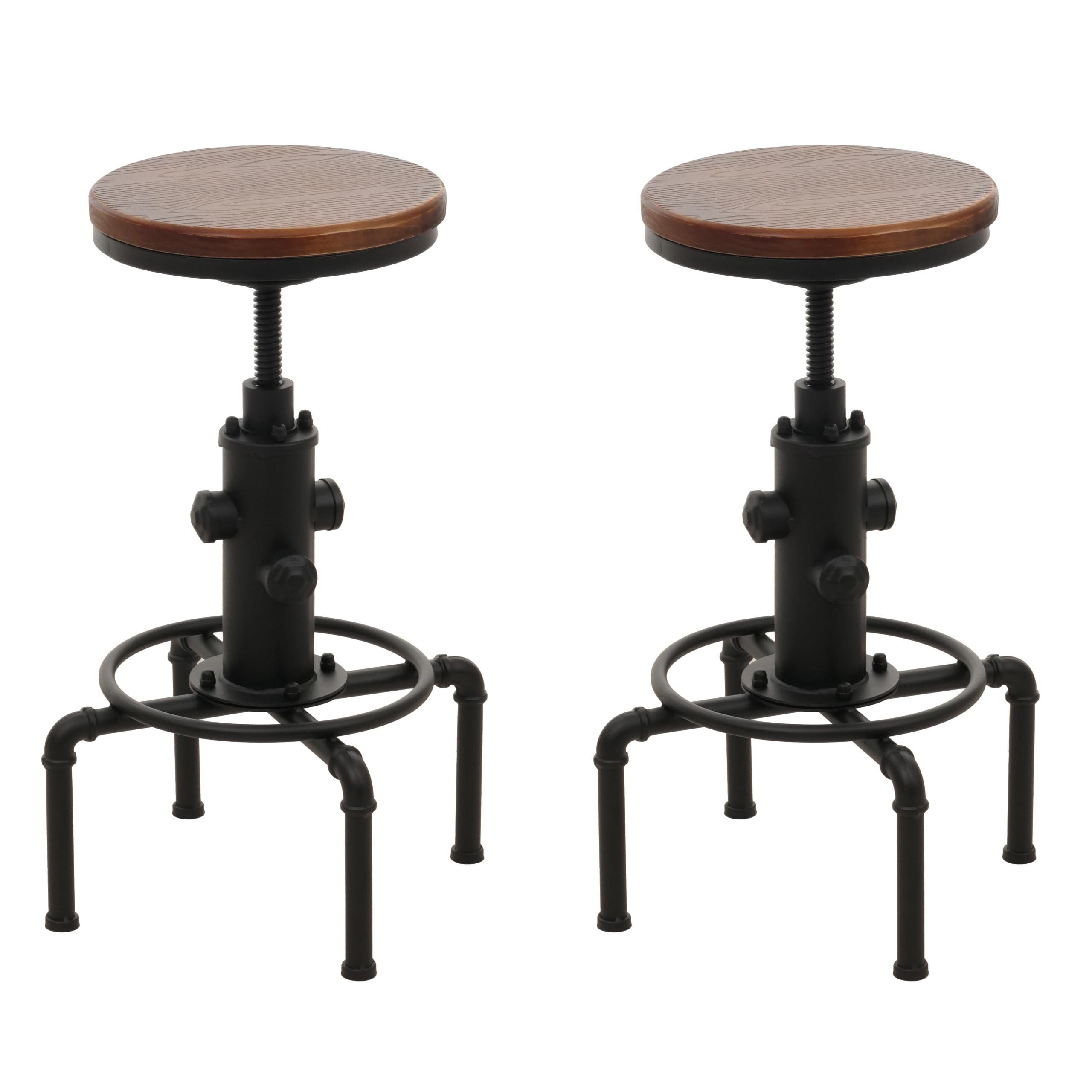 MCW Високі табурети MCW-N23-H (Set, 2er), Modernes Industriedesign