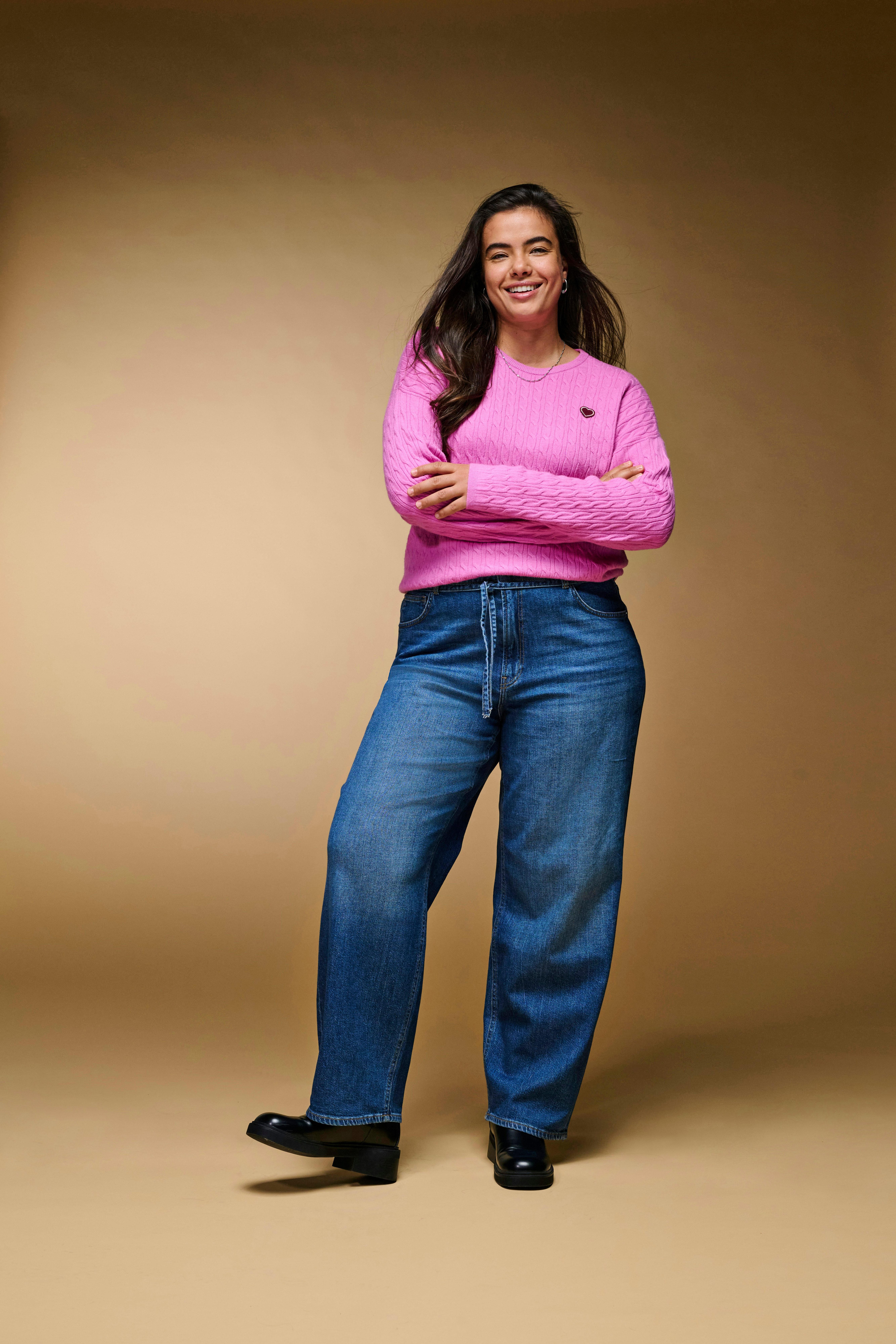 ONLY CARMAKOMA Straight-Jeans CARGIANNA MW STRAIGHT DNM BOX NOOS Baumwollmischung, Regular Waist