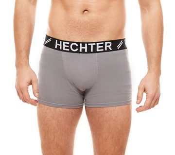 HECHTER STUDIO Boxershorts 2er Pack HECHTER STUDIO Herren Unterwäsche Boxershorts Boxer Grau/Weiß