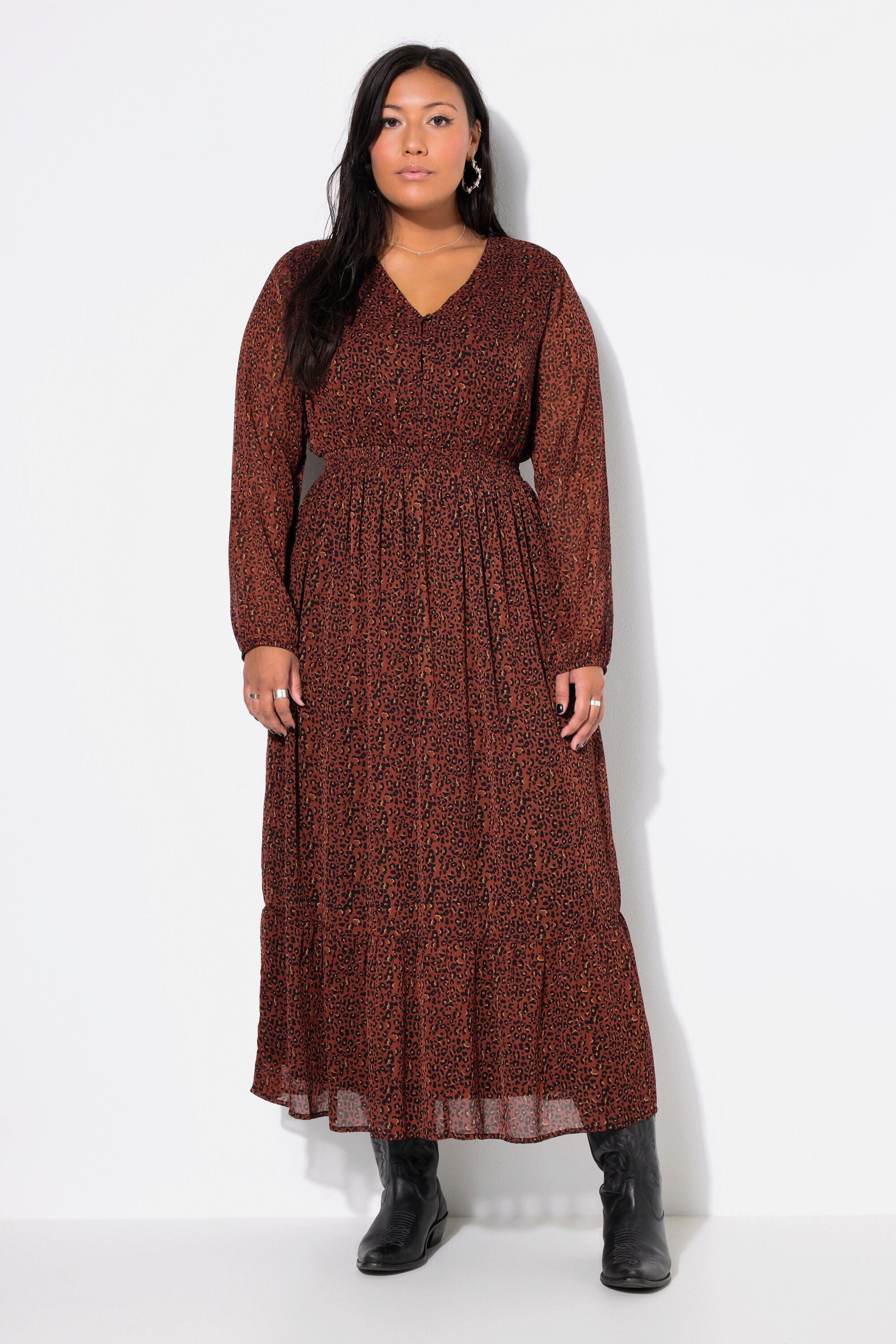Studio Untold Maxikleid Leo-Maxikleid A-Line Leo günstig online kaufen