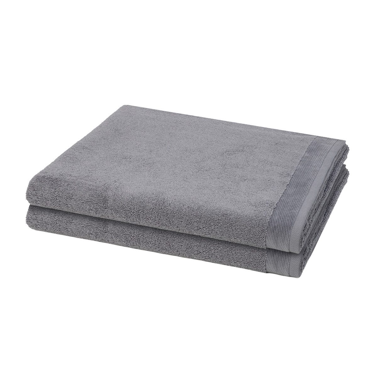 Möve Handtuch Set Premium, Walkfrottee (Spar-Set, 2-St), 2 X Duschtuch im Set - Baumwolle - Saugstark