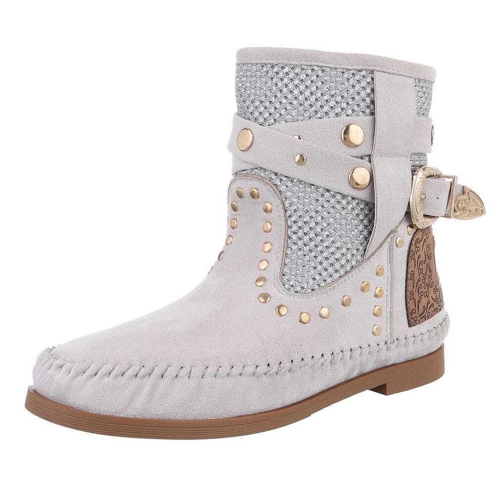 Ital-Design Damen Cowboyboots Boho/Hippie Stiefelette (88843867) Blockabsat günstig online kaufen