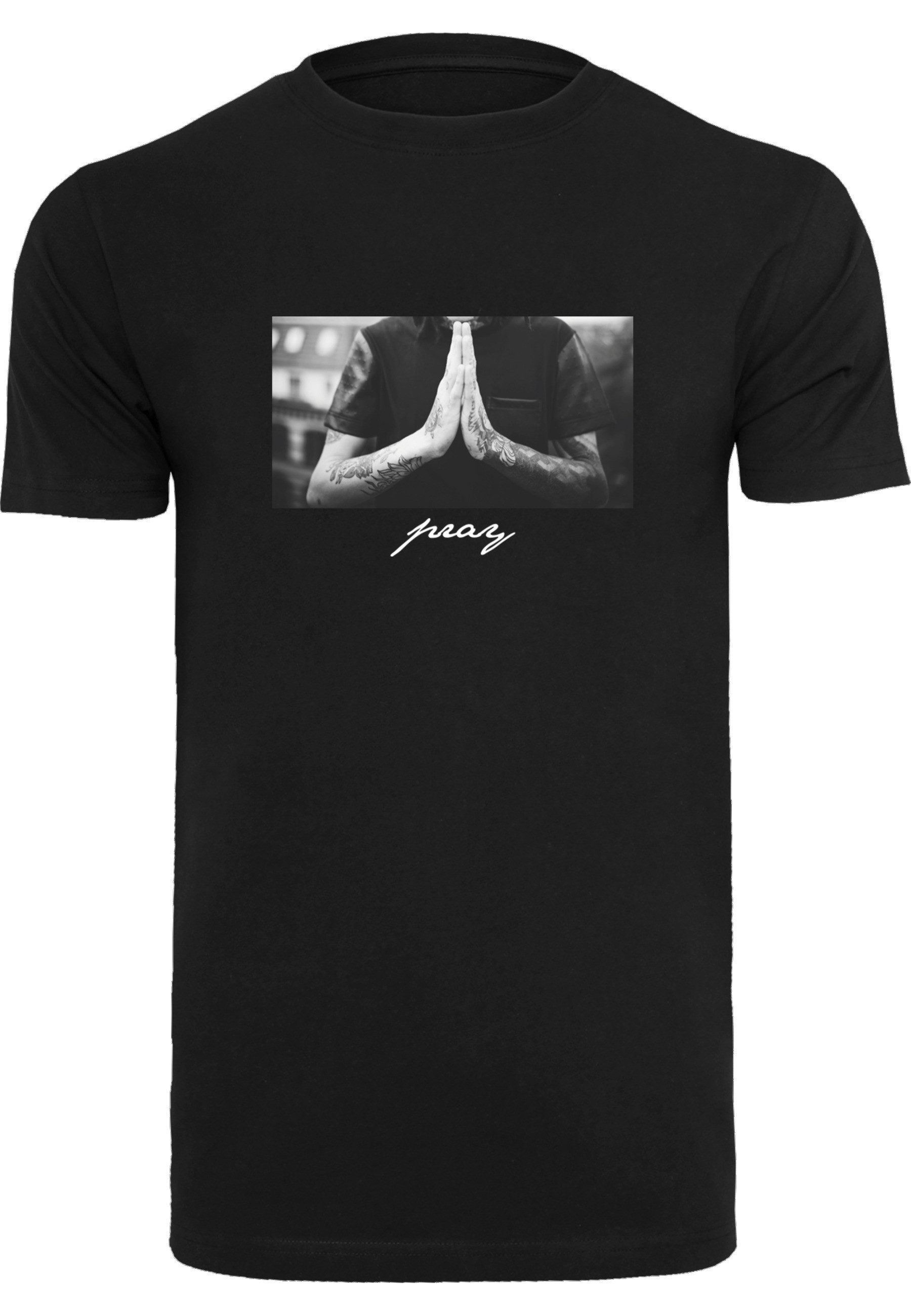 MisterTee T-Shirt MisterTee Herren Pray Tee (1-tlg)