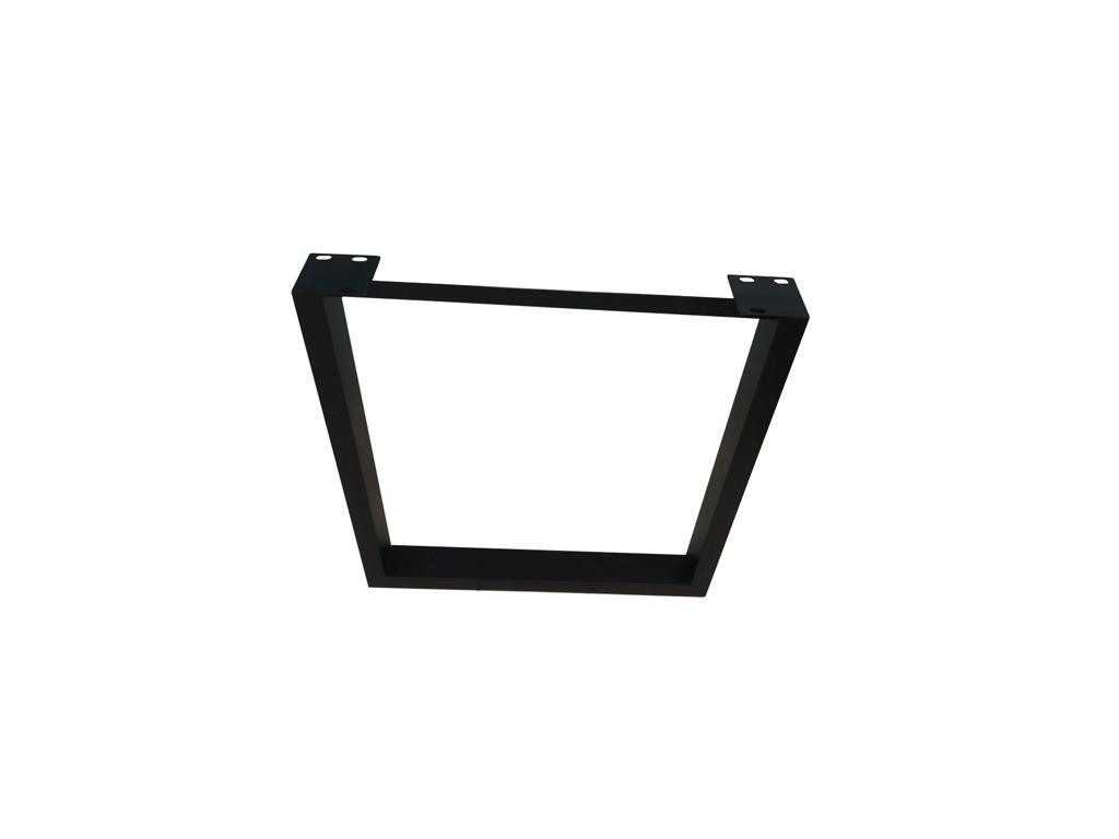 Timeless Living Tischgestell Tischgestell U-Design 2-er Set schwarz matt