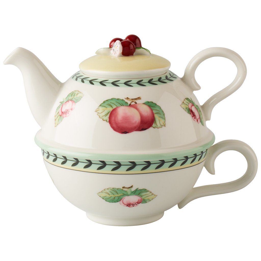 VILLEROY & BOCH Tea for one, Tasse & Kanne 15cm »French Garden Charm