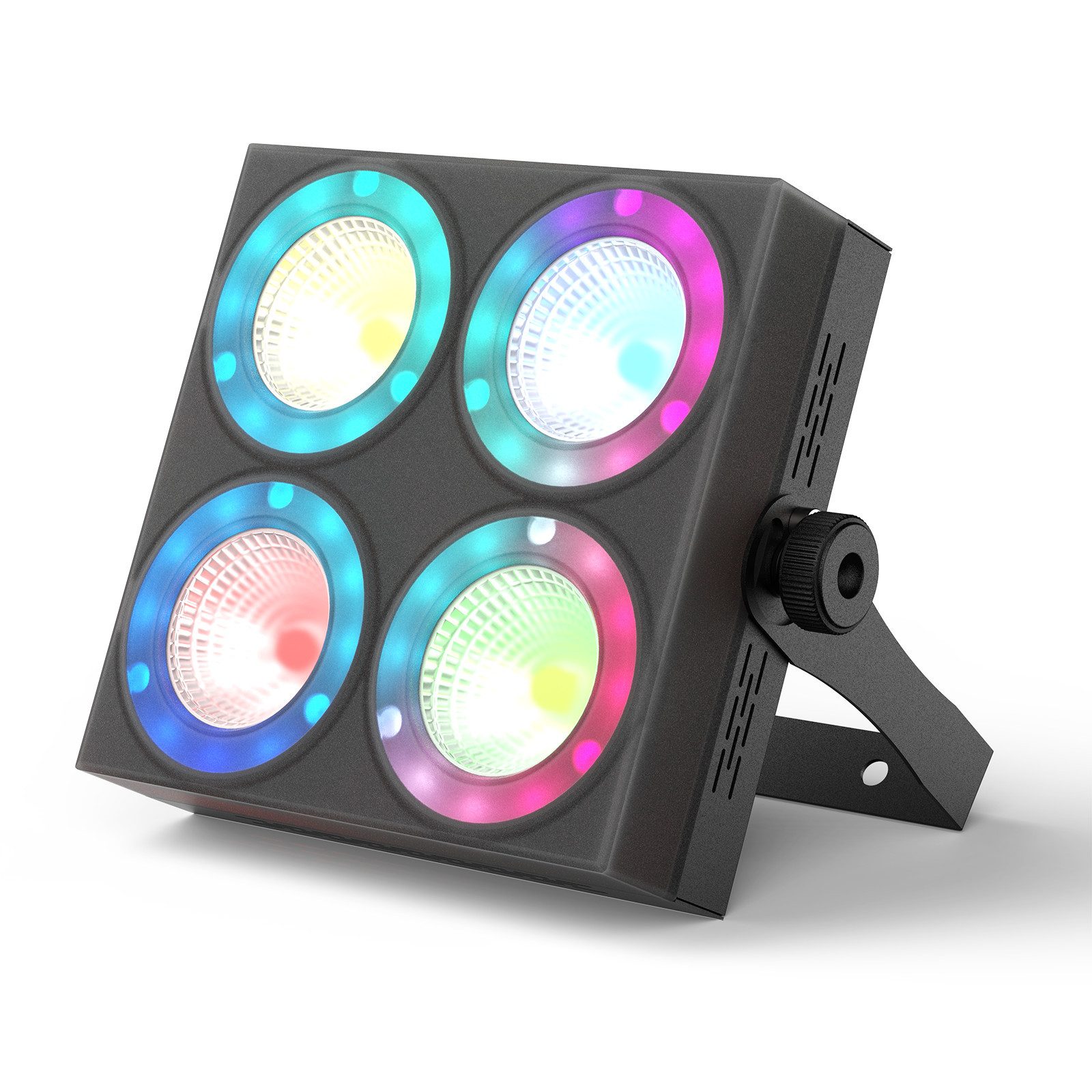 ZonQoonz Discolicht Mini 100W LED Wash Par Light DMX Sound-aktiviert für Bars Clubs KTV