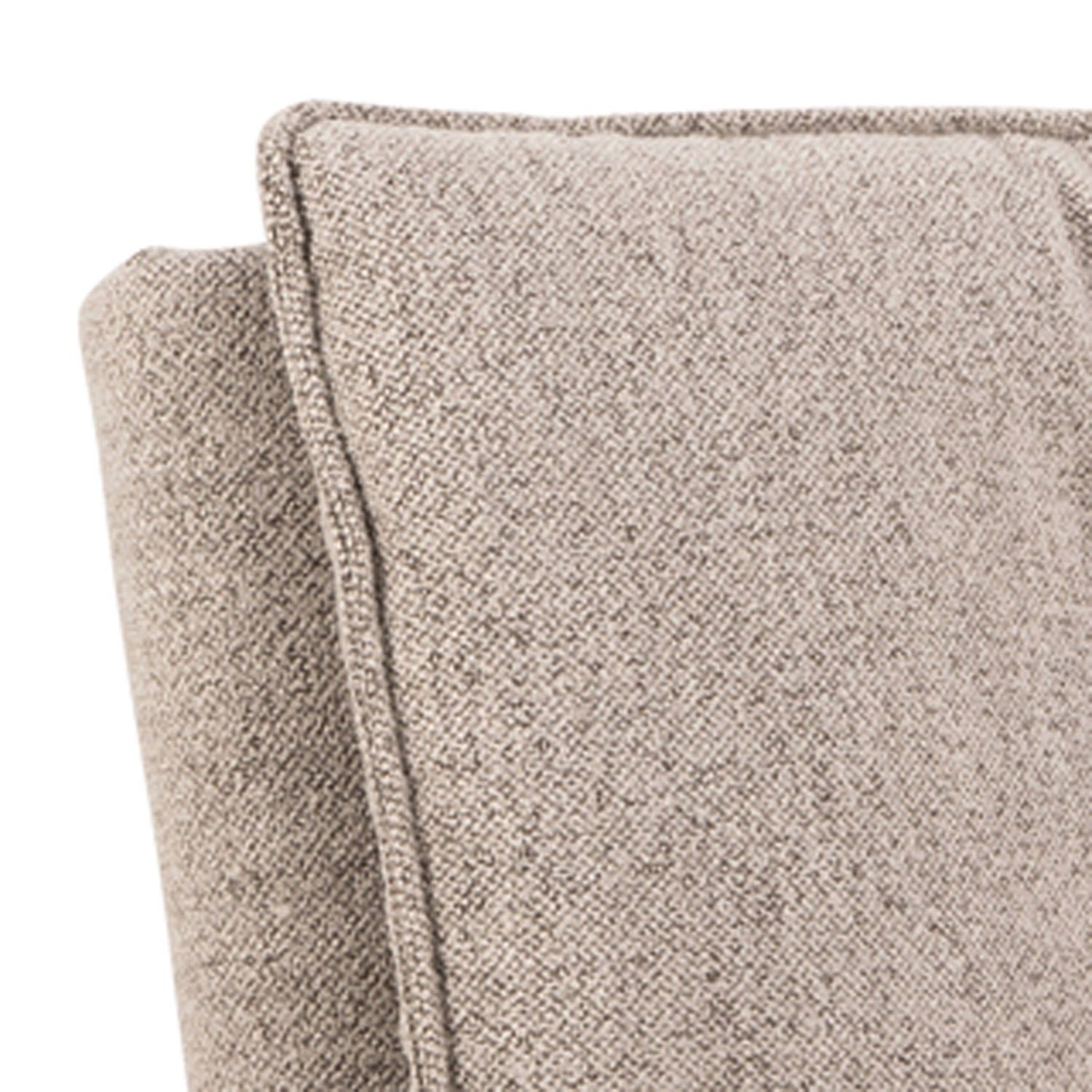 ACTONA GROUP Schlafsofa FAITH, B 196 cm x T 98 cm, Beige, Schwarz, Webstoffbezug, Schlaffunktion
