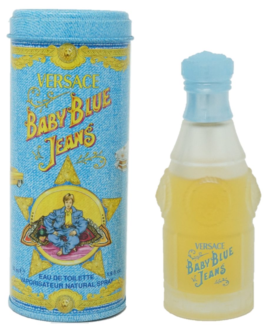 Versace Eau Jeans Toilette Baby Eau Toilette de 50ml Versace Spray de Blue