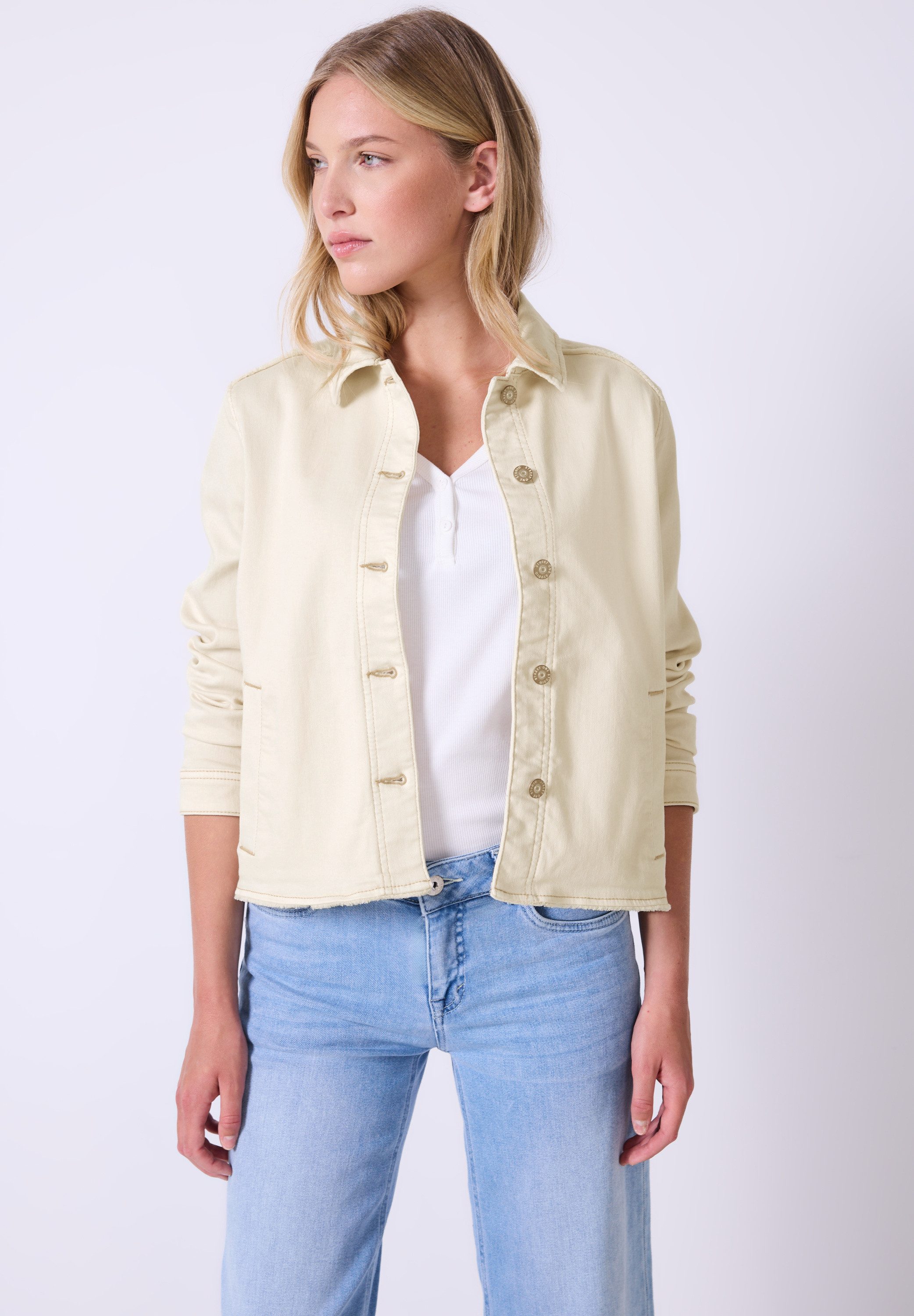 STREET ONE STUDIO Jeansjacke im Denim-Style günstig online kaufen