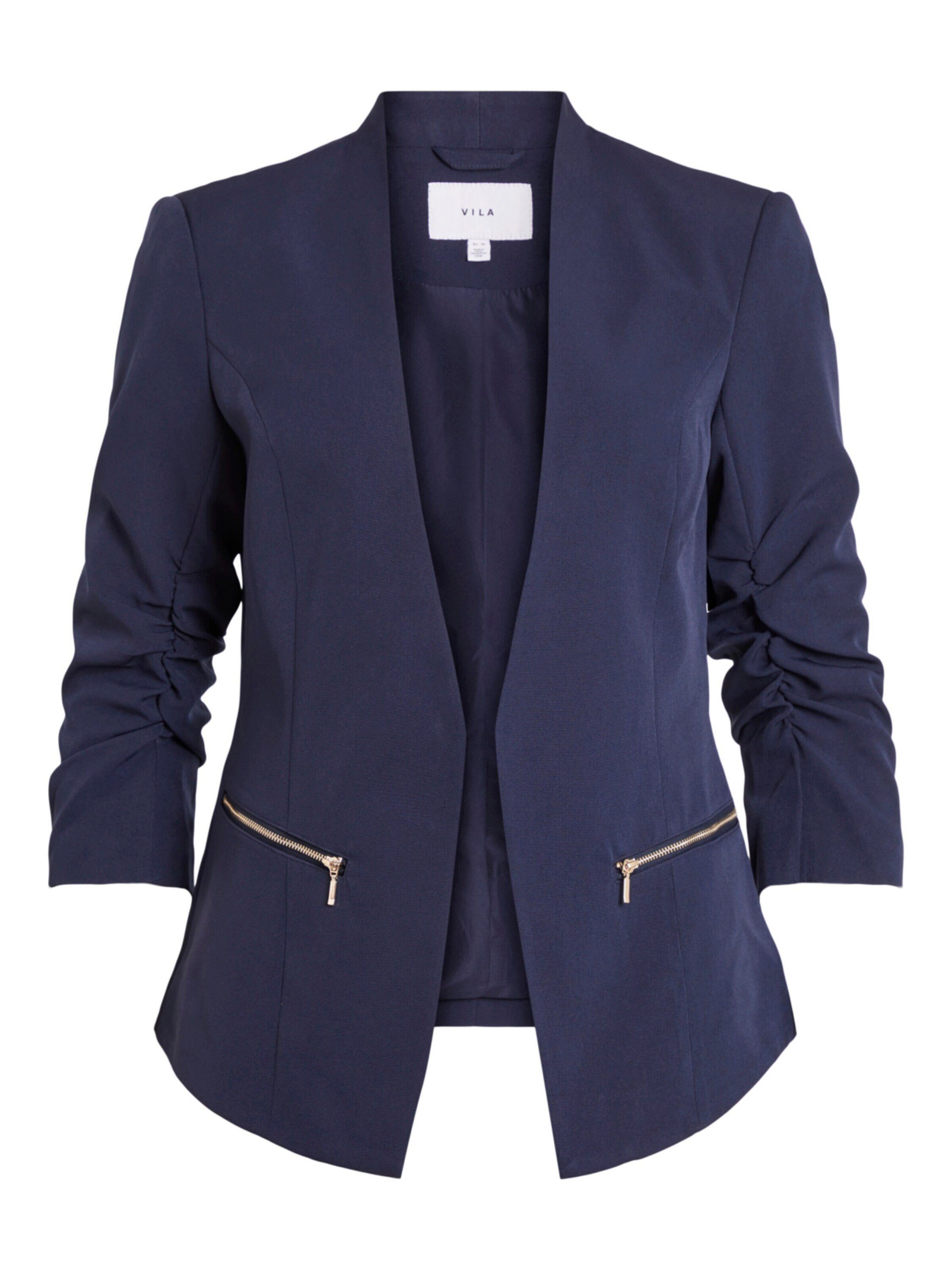 Vila Kurzblazer Joy (1-tlg) Drapiert/gerafft günstig online kaufen