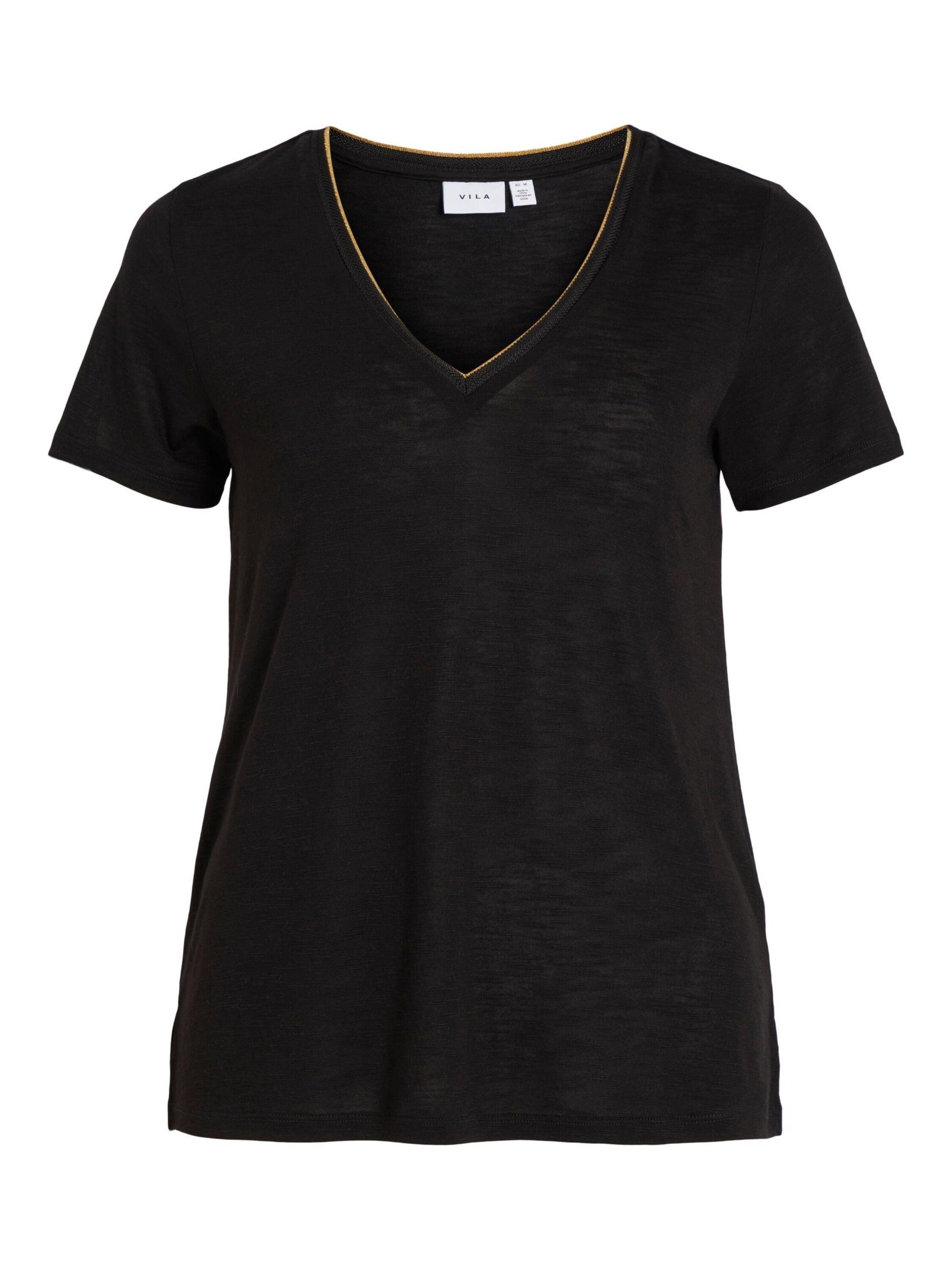 Vila T-Shirt Noel (1-tlg) Plain/ohne Details günstig online kaufen