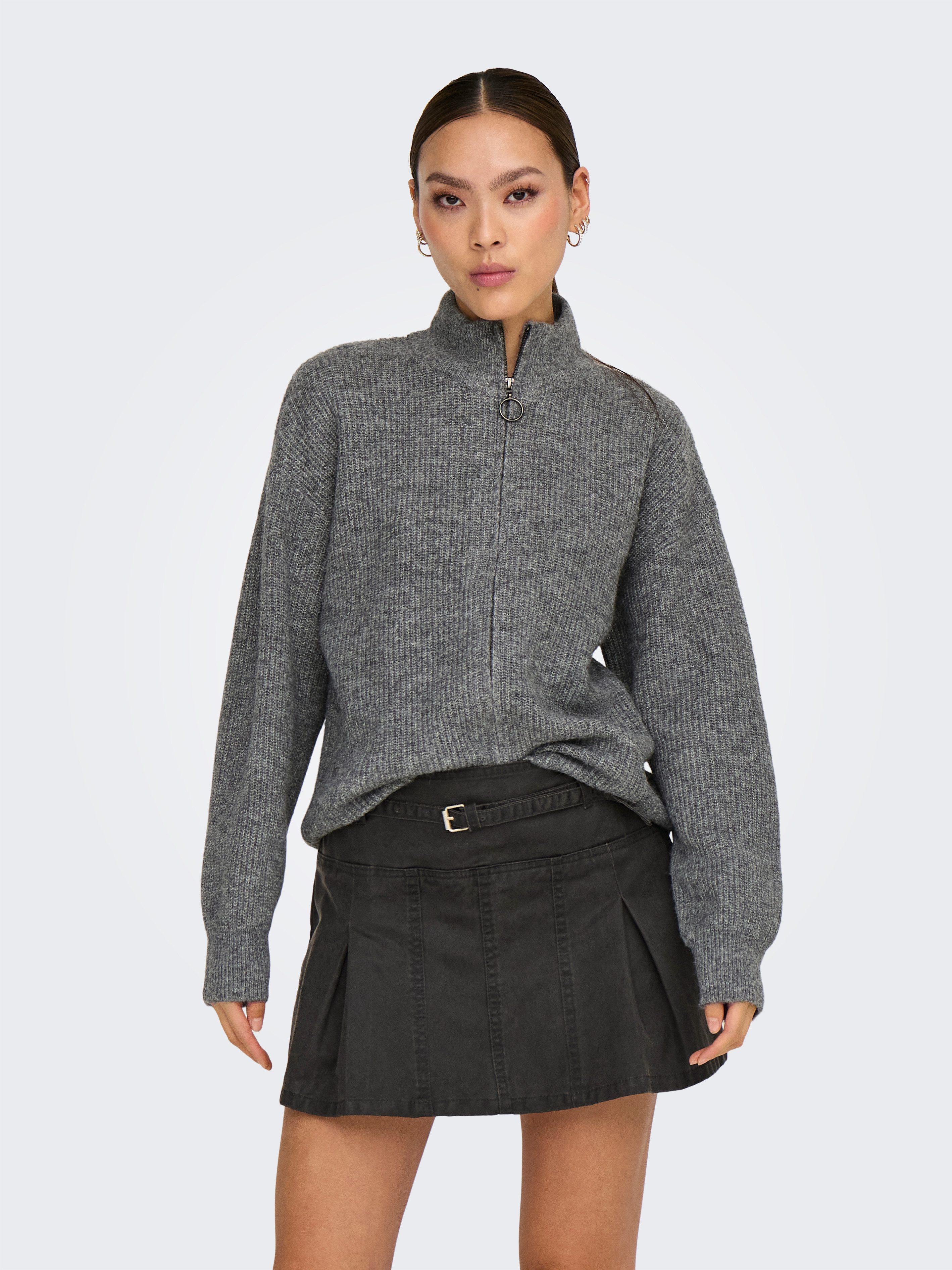 ONLY Strickjacke ONLTOKYO L/S ZIP CARDIGAN günstig online kaufen