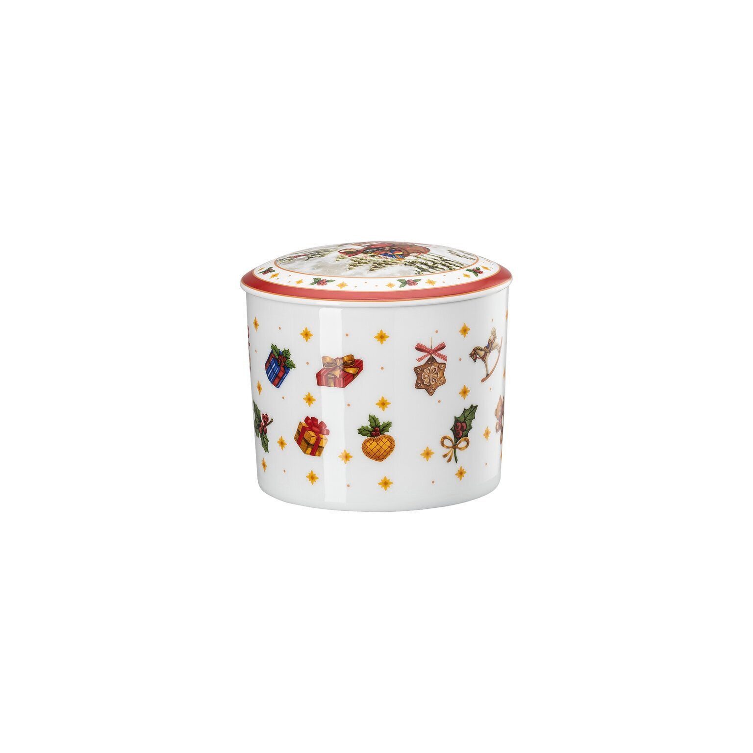 Hutschenreuther Dose Hutschenreuther Happy Wintertime Dose, Porzellan