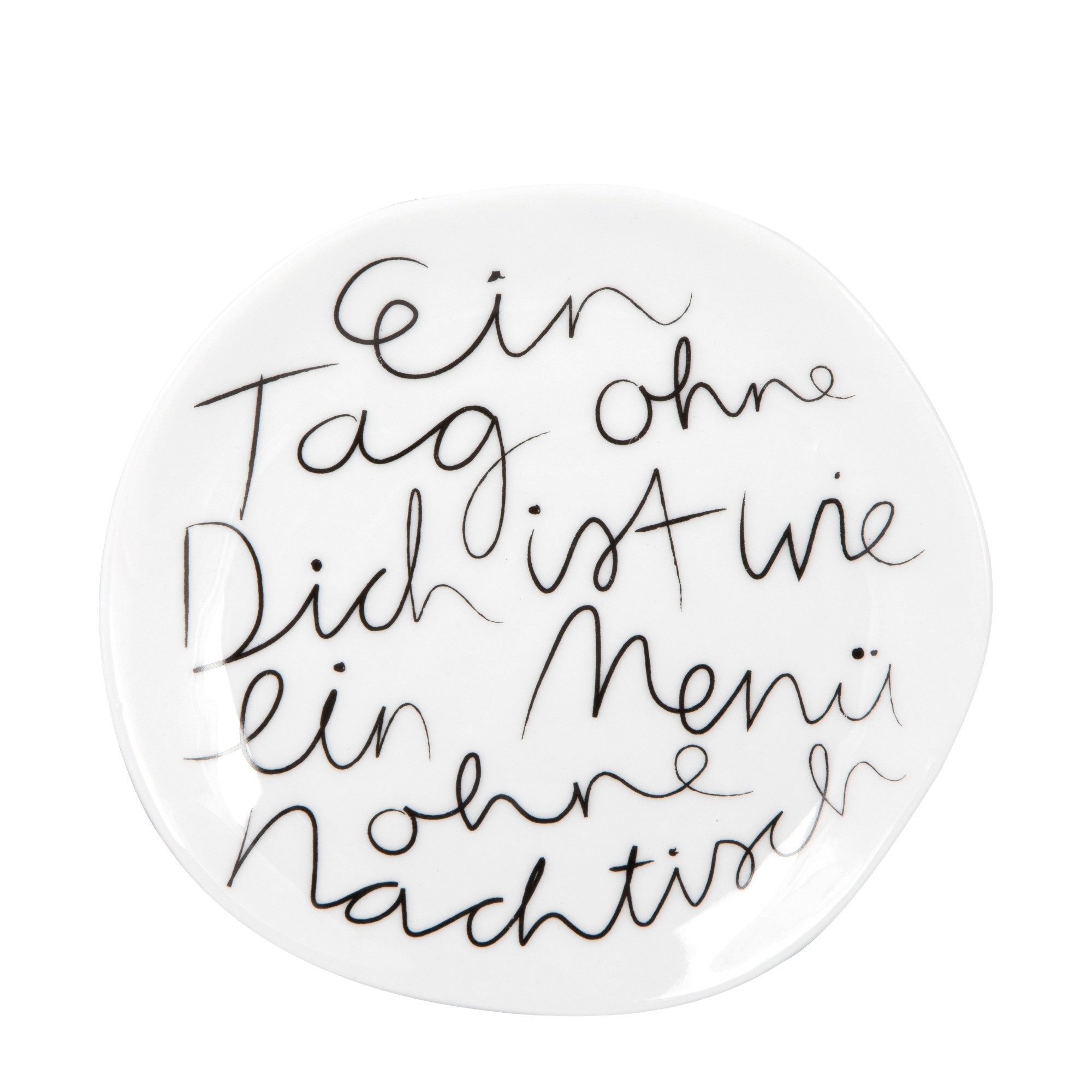 Räder Dessertteller räder Mix & Match Тарелки Ein Tag ohne Dich klein