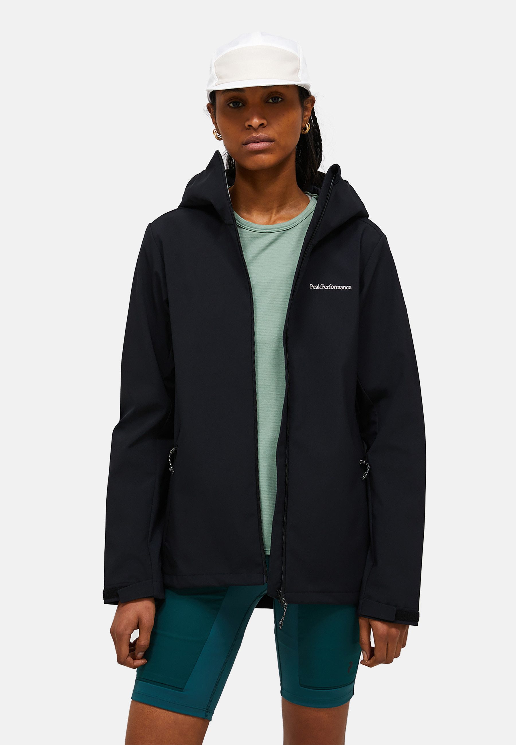 Peak Performance Softshelljacke W Explore Softshell Hood Jacket mit Kapuze