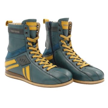 Kamo-Gutsu Kamo-Gutsu Petrol Damen Stiefel Sneaker Wechselfussbett