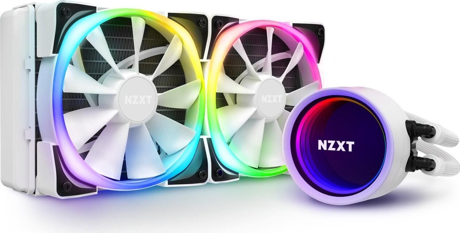 NZXT CPU Kühler NZXT Kraken X63 RGB White, weiß RL-KRX63-RW
