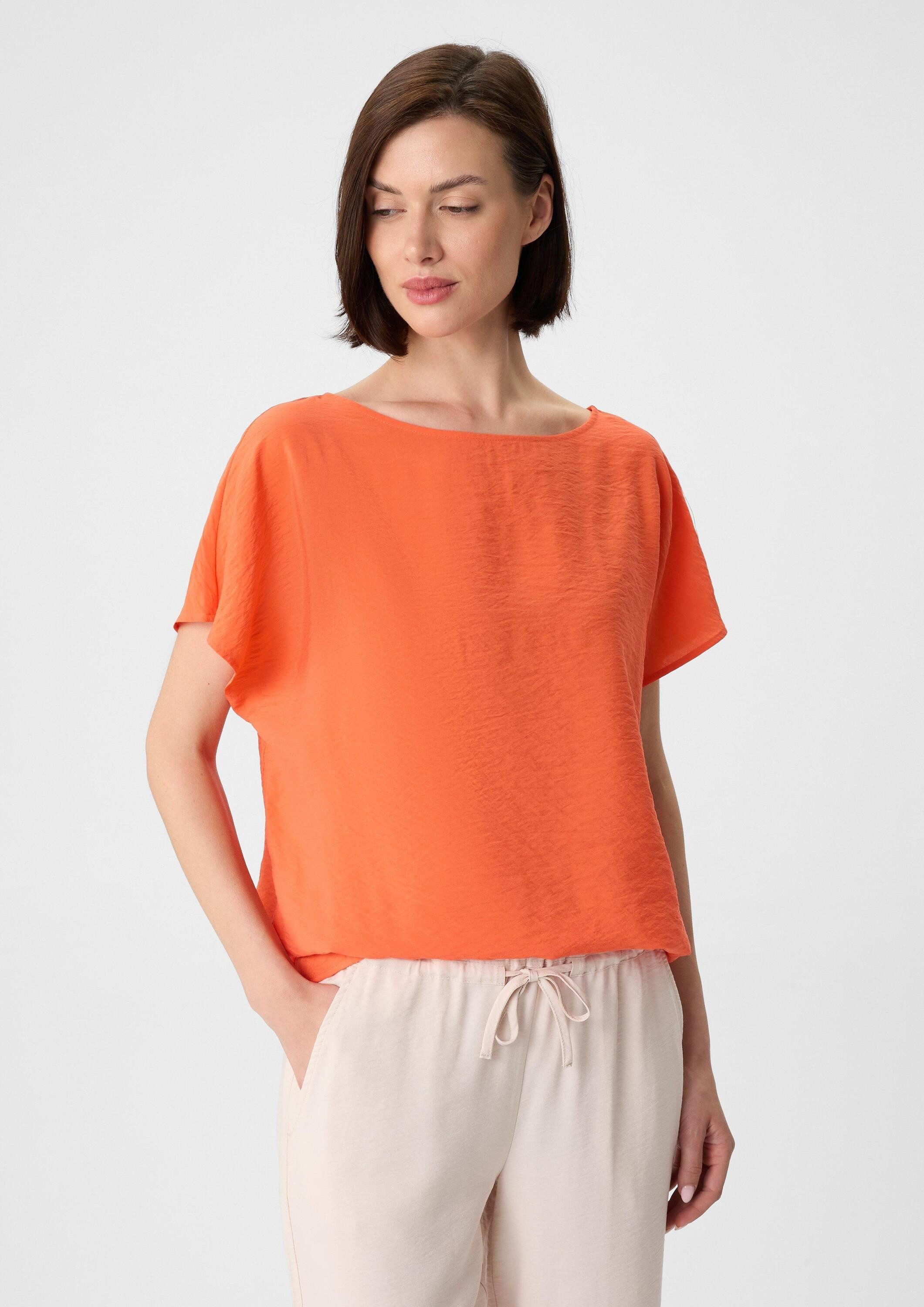 comma Kurzarmbluse Bluse (1-tlg) günstig online kaufen