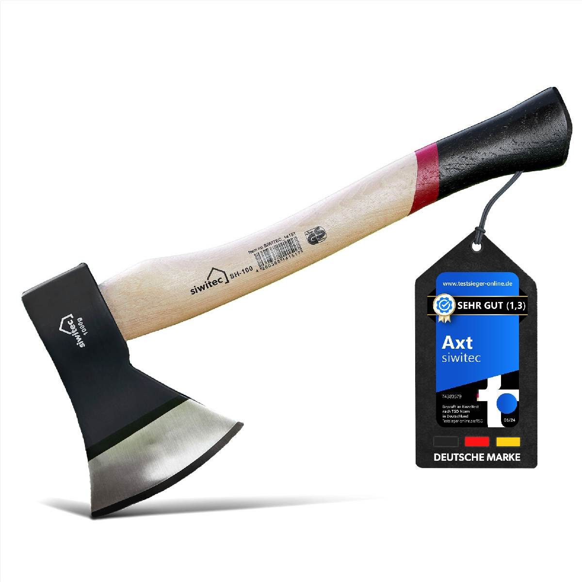 siwitec Axt siwitec Holzaxt SH-100, 1000 günstig online kaufen