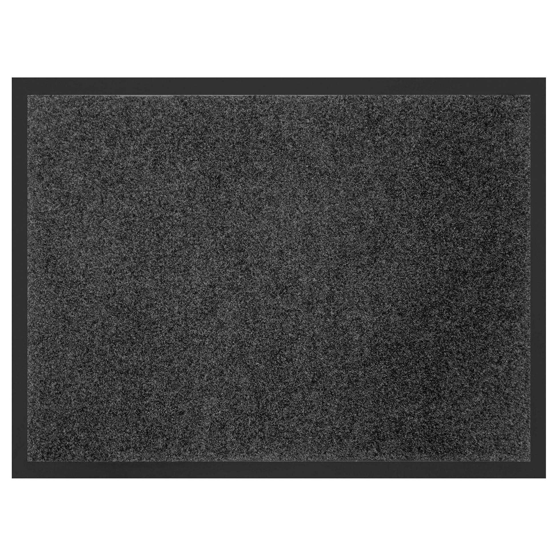 Douceur d'intérieur Fußmatte Rechteckige Antistaubmatte TELIO GREY, 50 x 80 cm, Höhe: 0.5 mm