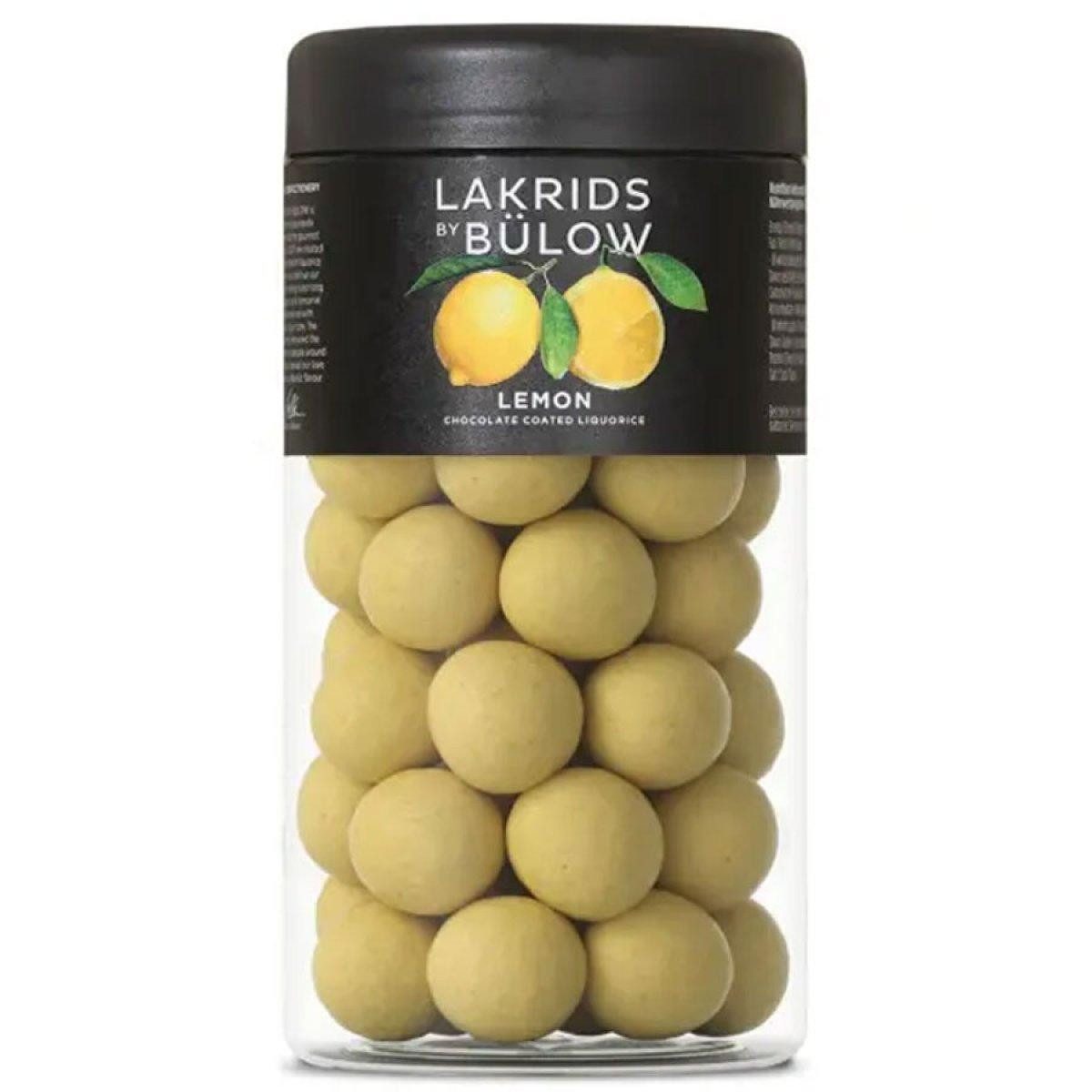 Lakrids by Bülow Süßigkeit Lakritz Lemon Zitrone mit weißer Schokolade (270g)