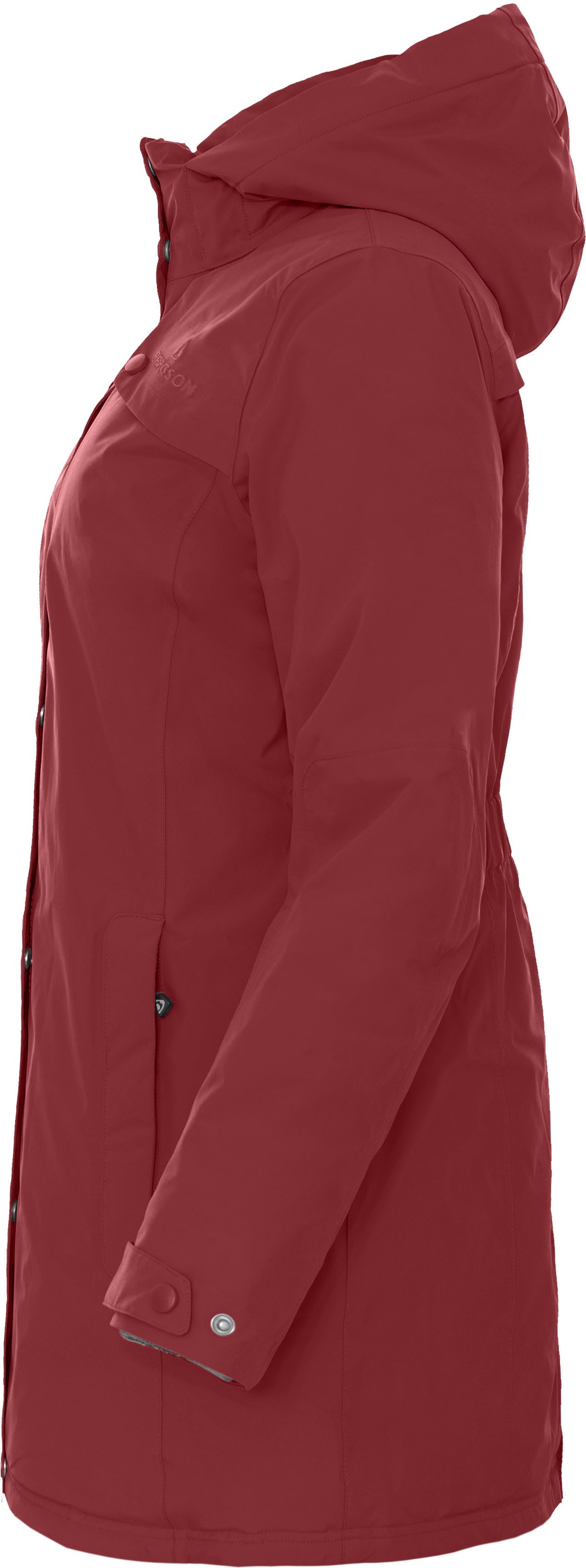 Bergson Winterjacke TORNIO Damen Wintermantel, Teddy Futter, warm wattiert, 20000 mm Wassersäule