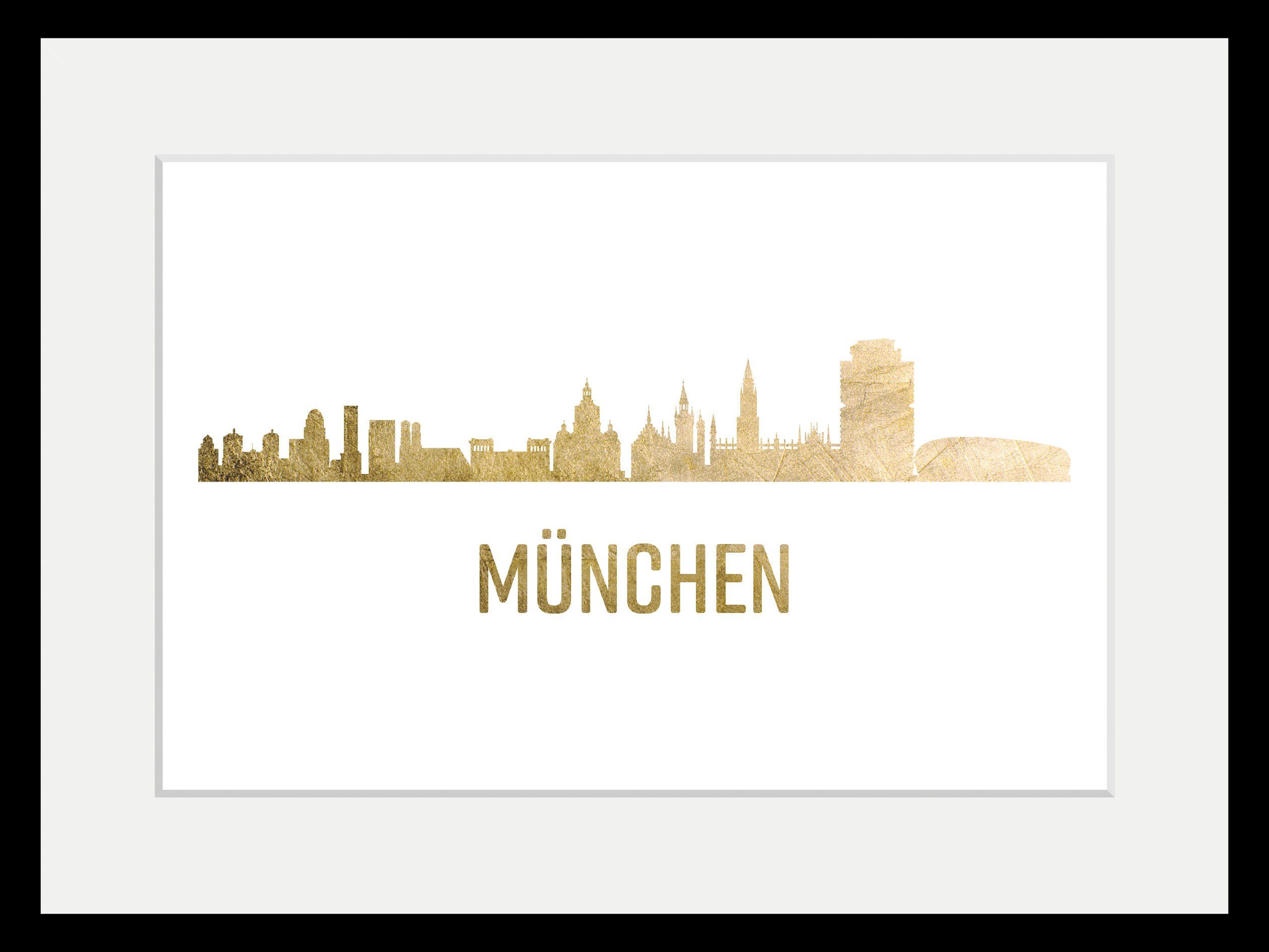 queence (1 Städte St) München GOLD, Skyline Bild