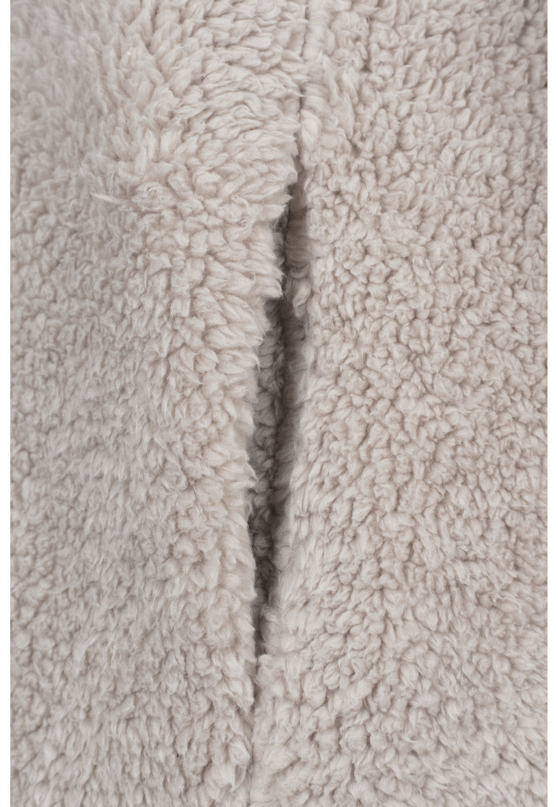 URBAN CLASSICS Langmantel Urban Classics Damen Ladies Sherpa Jacket – Bild 5 von 5