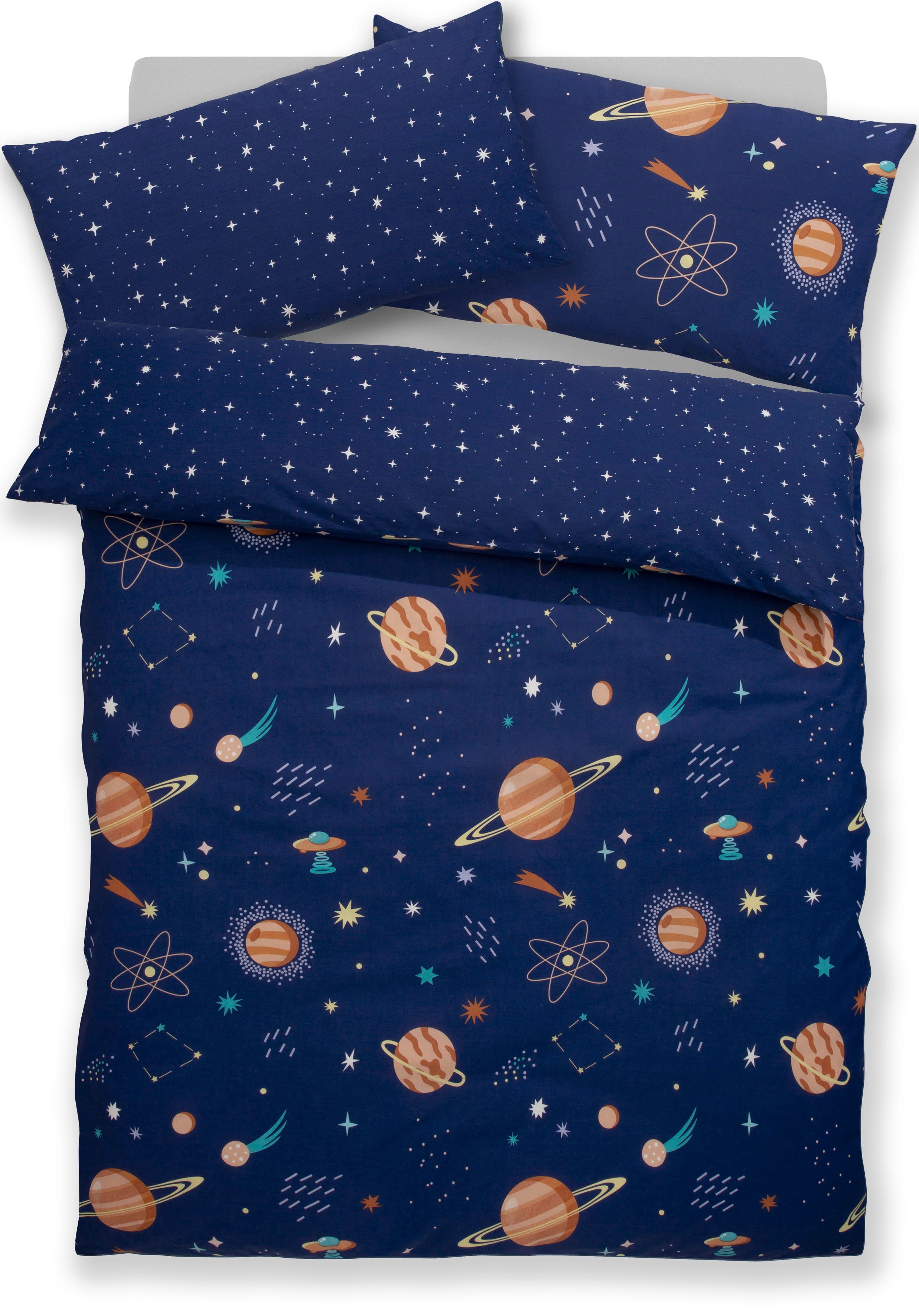 Lüttenhütt Kinderbettwäsche CUDDLEE, Biber, 2 teilig, günstig online kaufen