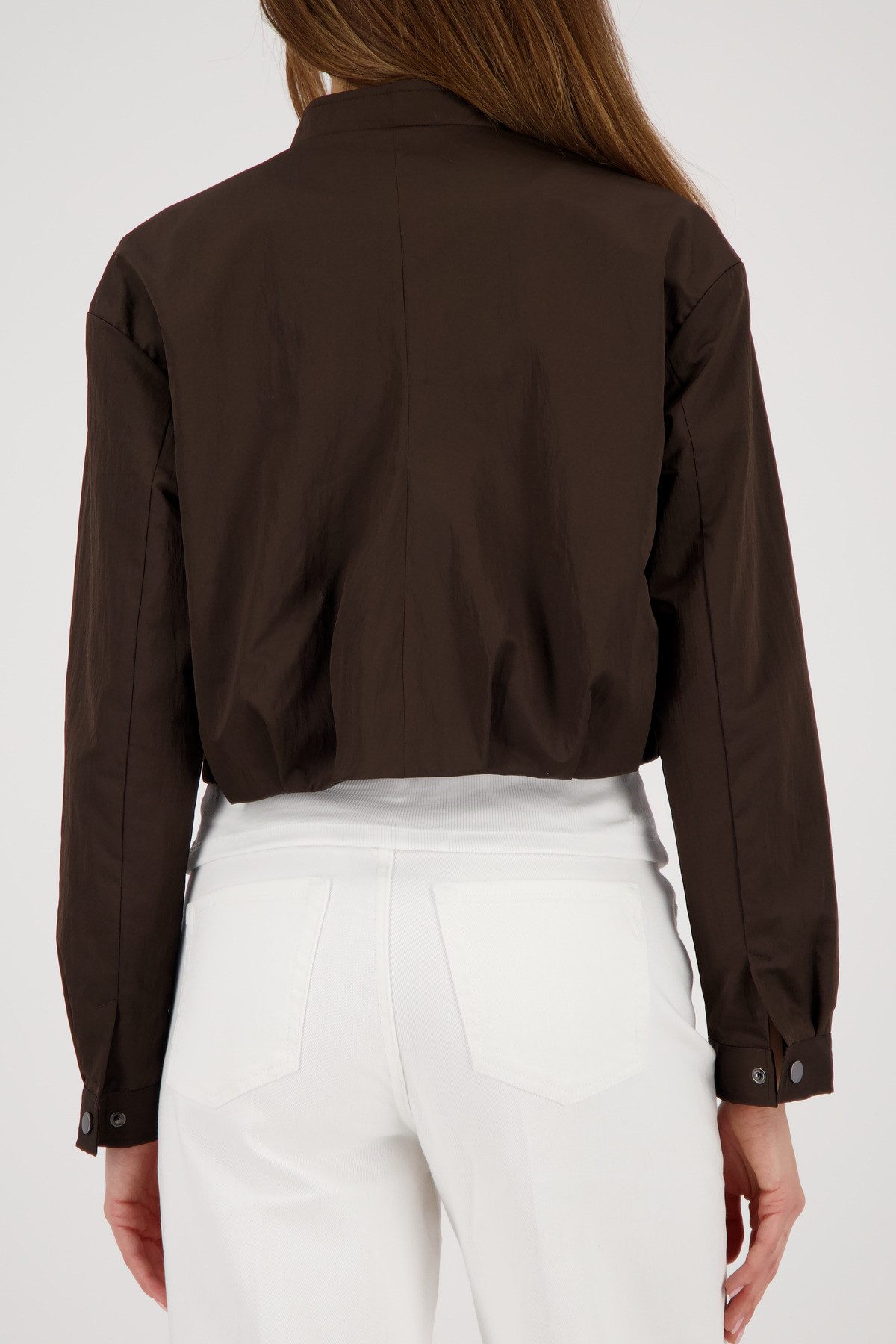 Monari Blouson Jacke Nylon Regular fit mit Stehkragen