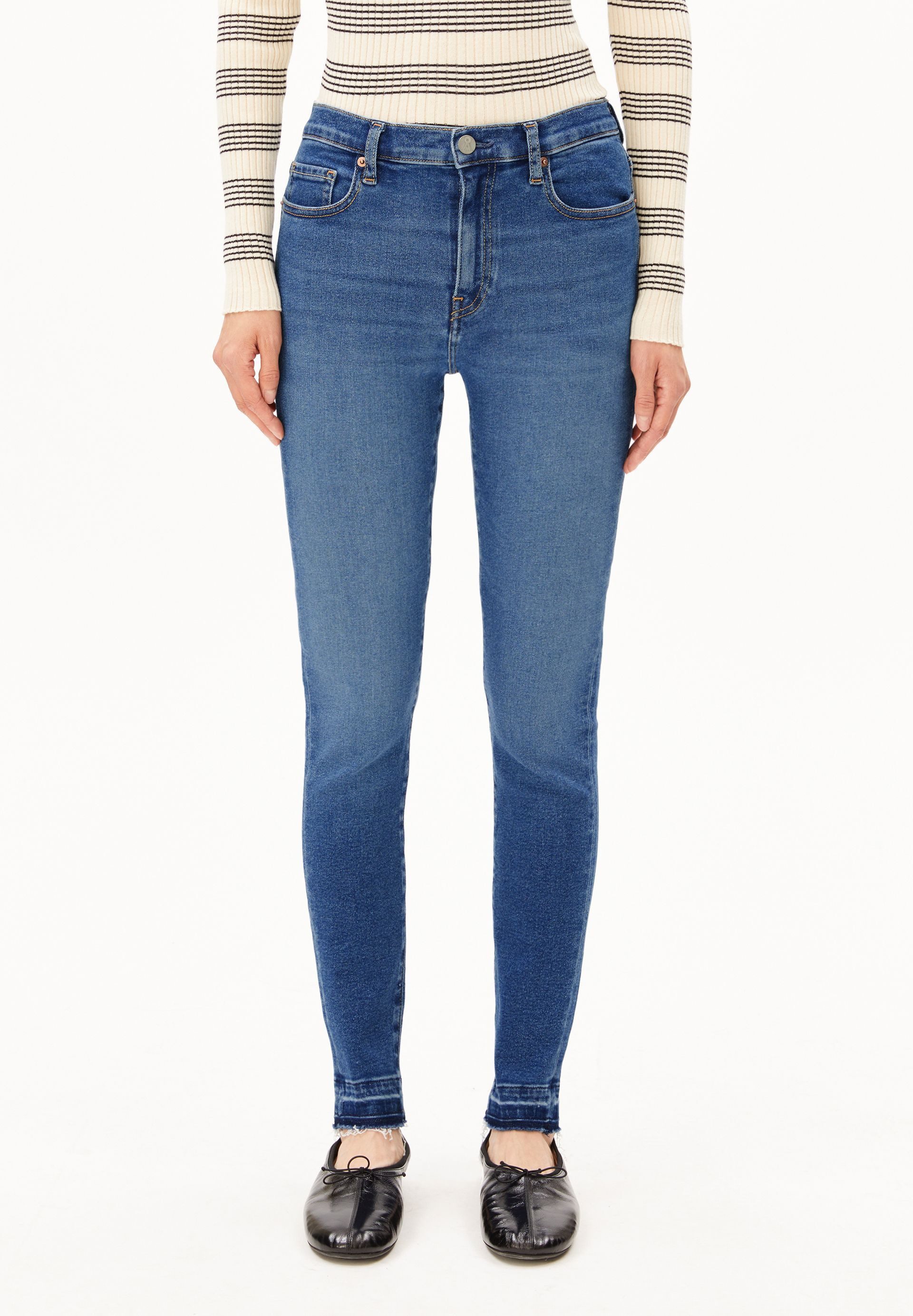 Armedangels Skinny-fit-Jeans TILLAA Jeans aus Bio-Baumwoll Mix X-Stretch (X-Stretch) Mid waist