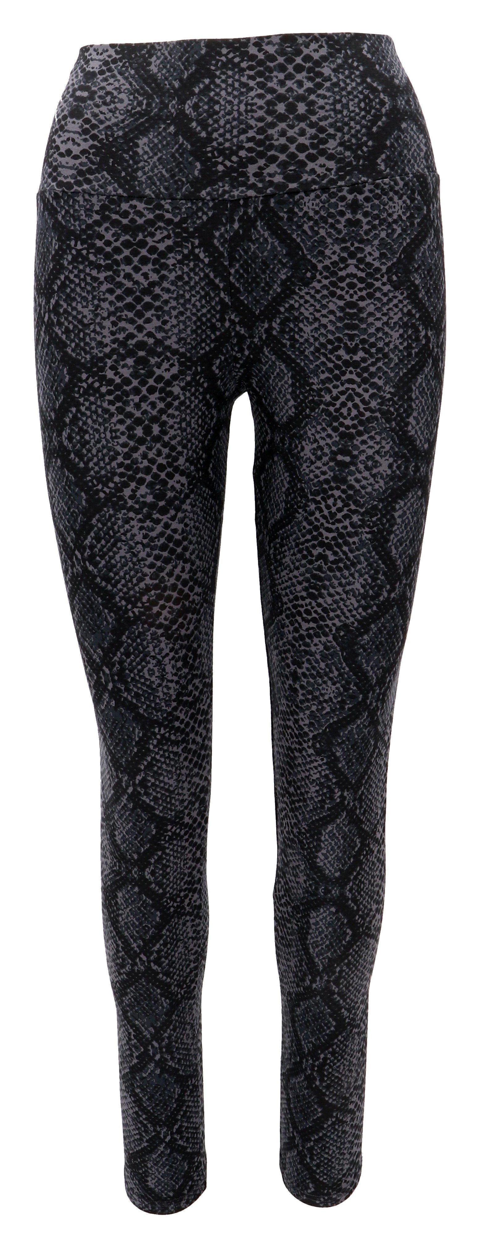 Guru-Shop Hose & Shorts Psytrance Snake Print Yoga-Hose, bedruckte Goa.. al günstig online kaufen