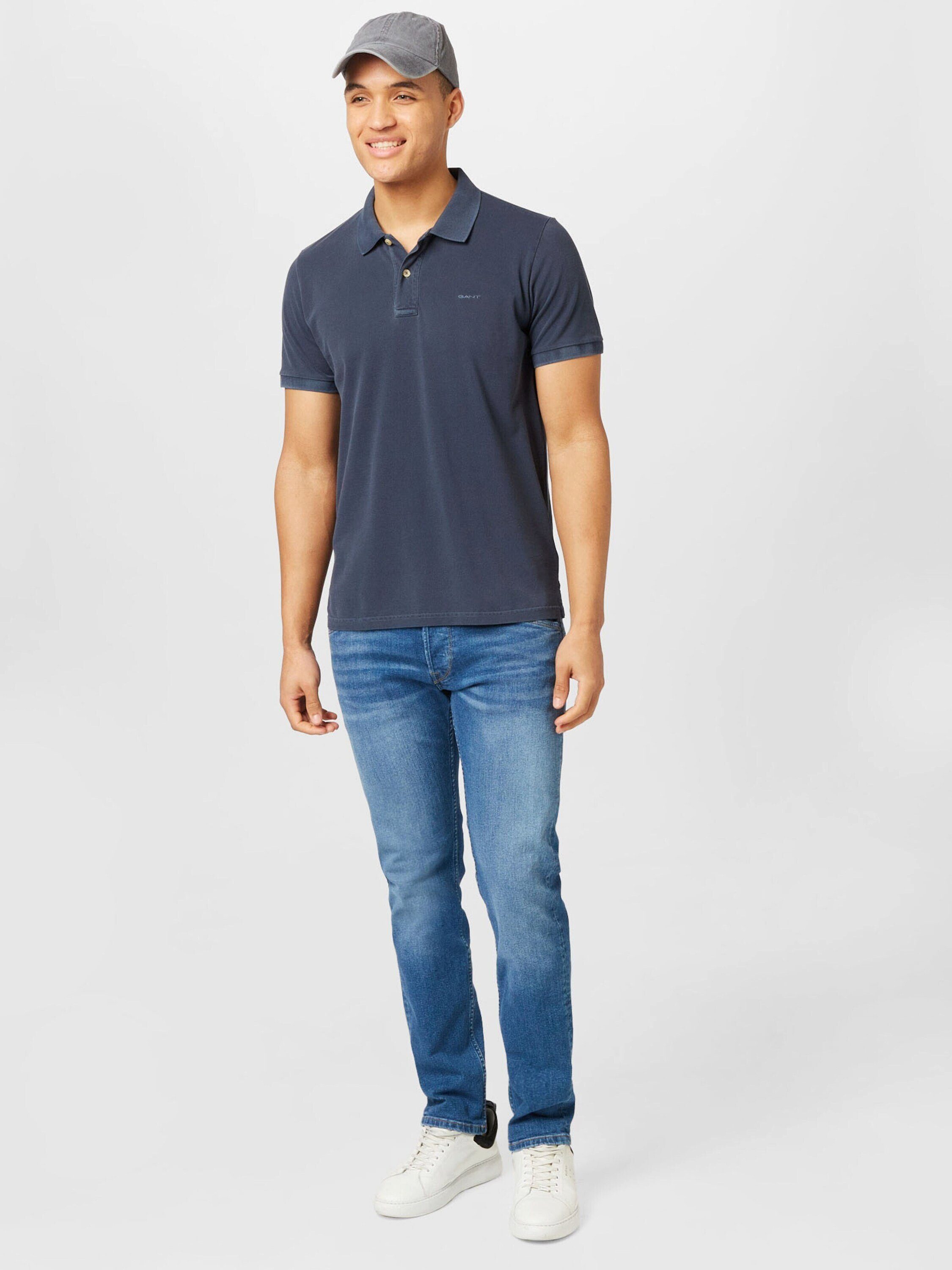 T-Shirt (1-tlg) Gant Blau
