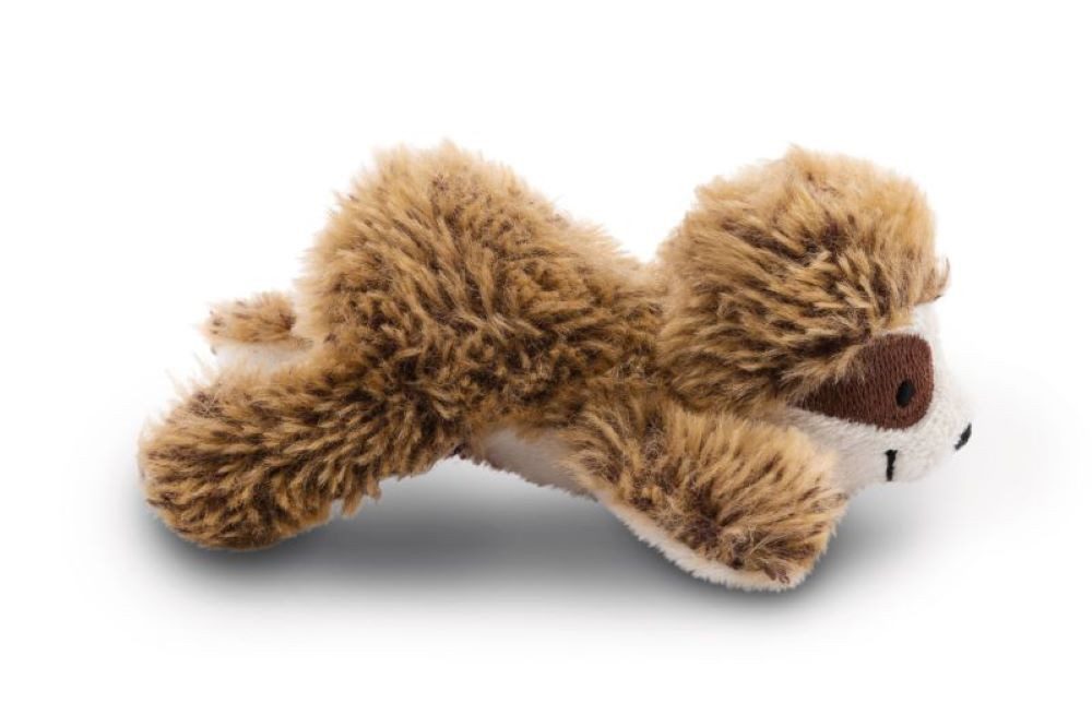Nici Plüschanhänger Nici Faultier Slobby braun/weiß 12 cm Magnet