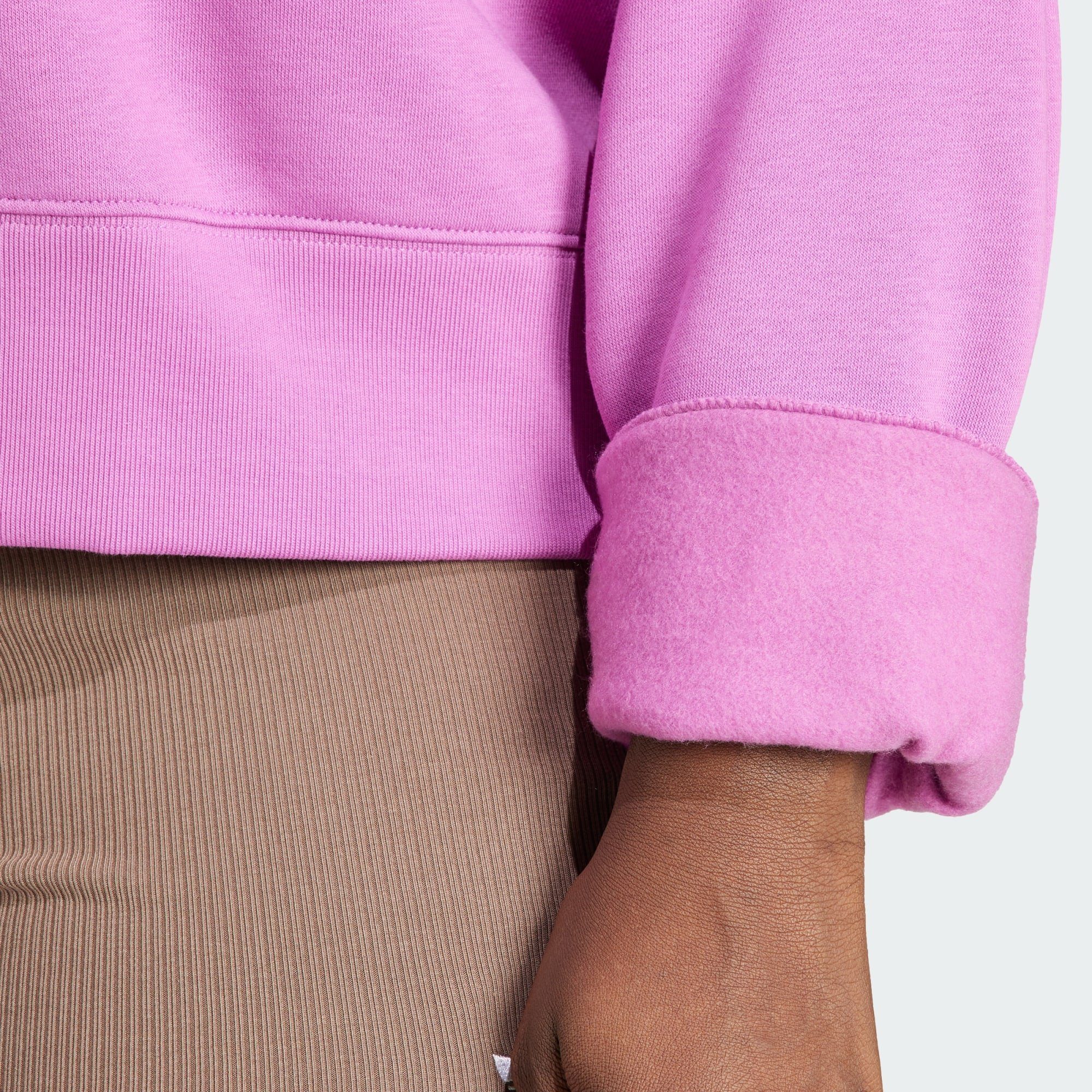 adidas Semi Sweatshirt – GRÖSSEN SWEATSHIRT Originals Lilac Pulse GROSSE ESSENTIALS ADICOLOR