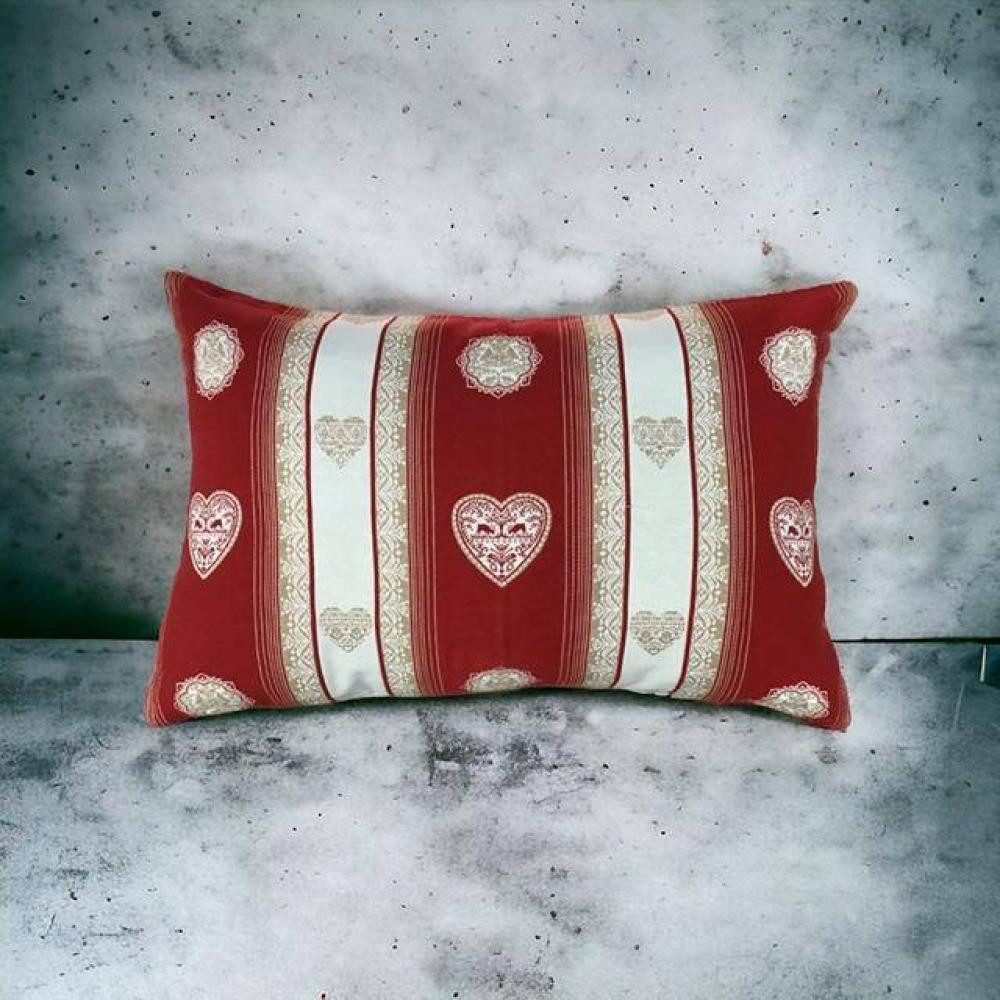 Magma Kissenbezug Frida in der Farbe Rot 40 x 60 cm