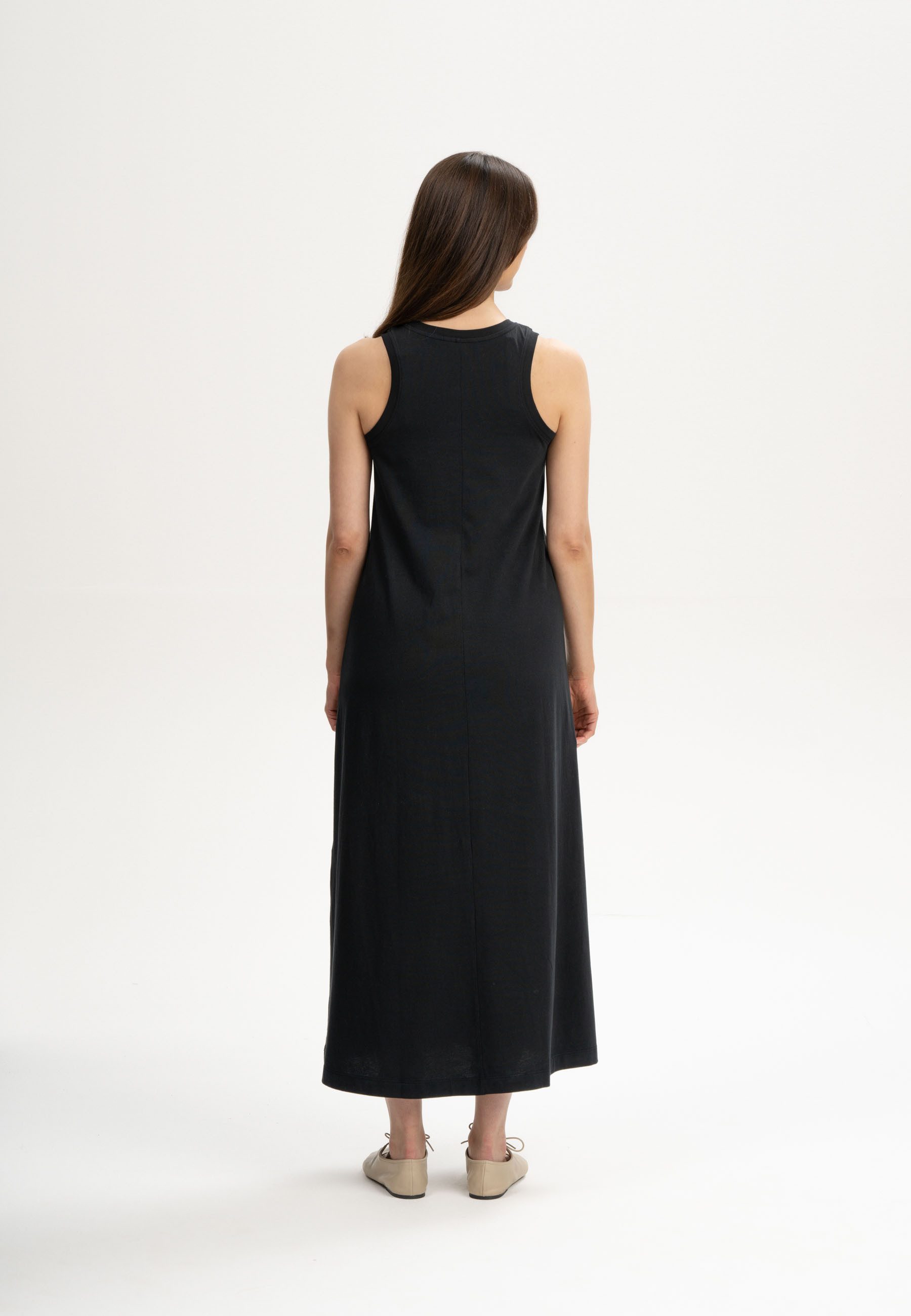 MELA Jerseykleid Maxi Kleid Style MAHIKA Ärmellos