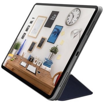 Macally Tablet-Hülle Schutzhülle und Ständer für Apple iPad Pro 12,9" 2018, für Apple iPad Pro 12,9" 2018, Befestigung für Apple Pencil, Stand