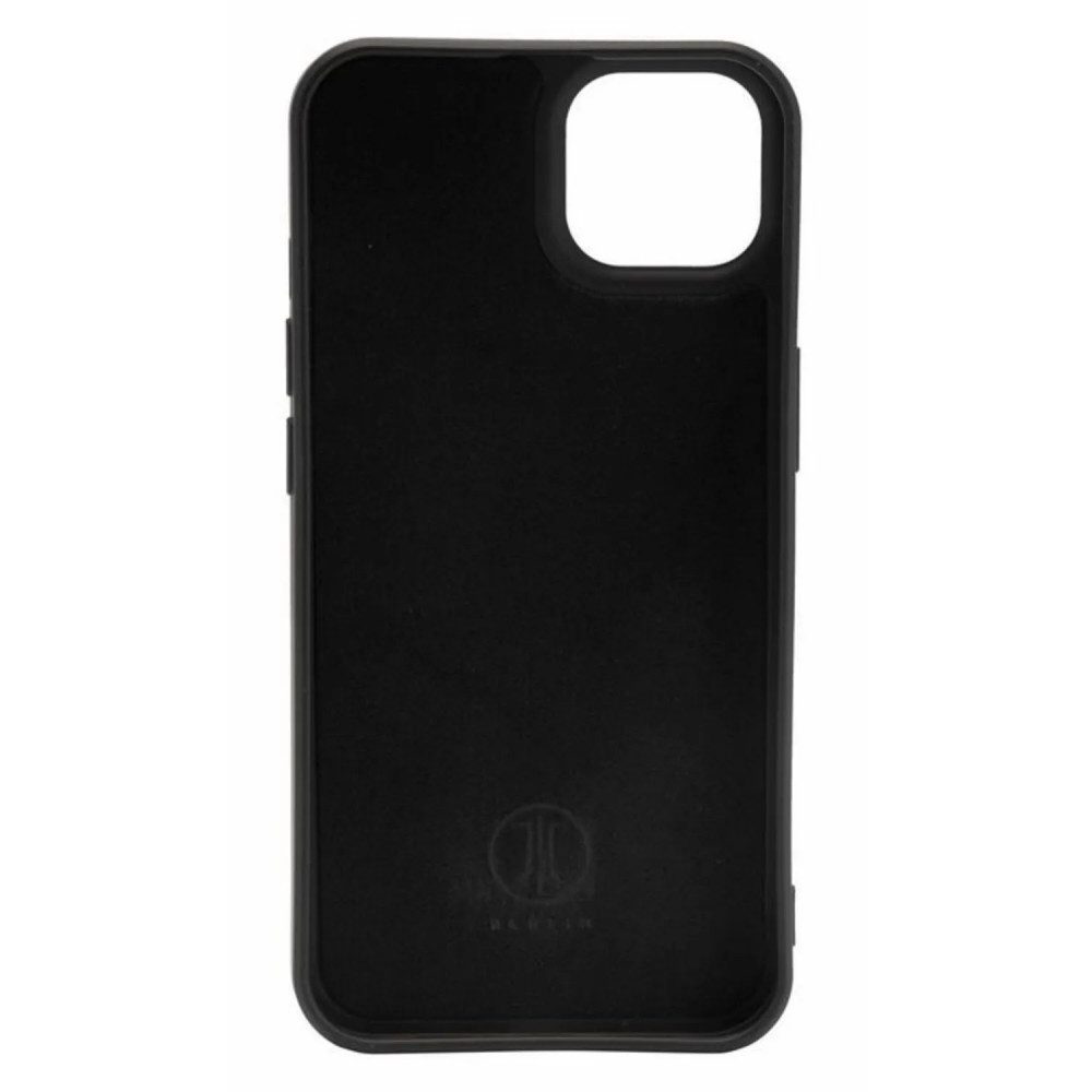 JT Berlin Handytasche JT Berlin BackCase Pankow Soft für iPhone 14 - Schwarz. (Schutz vor Kratzern)