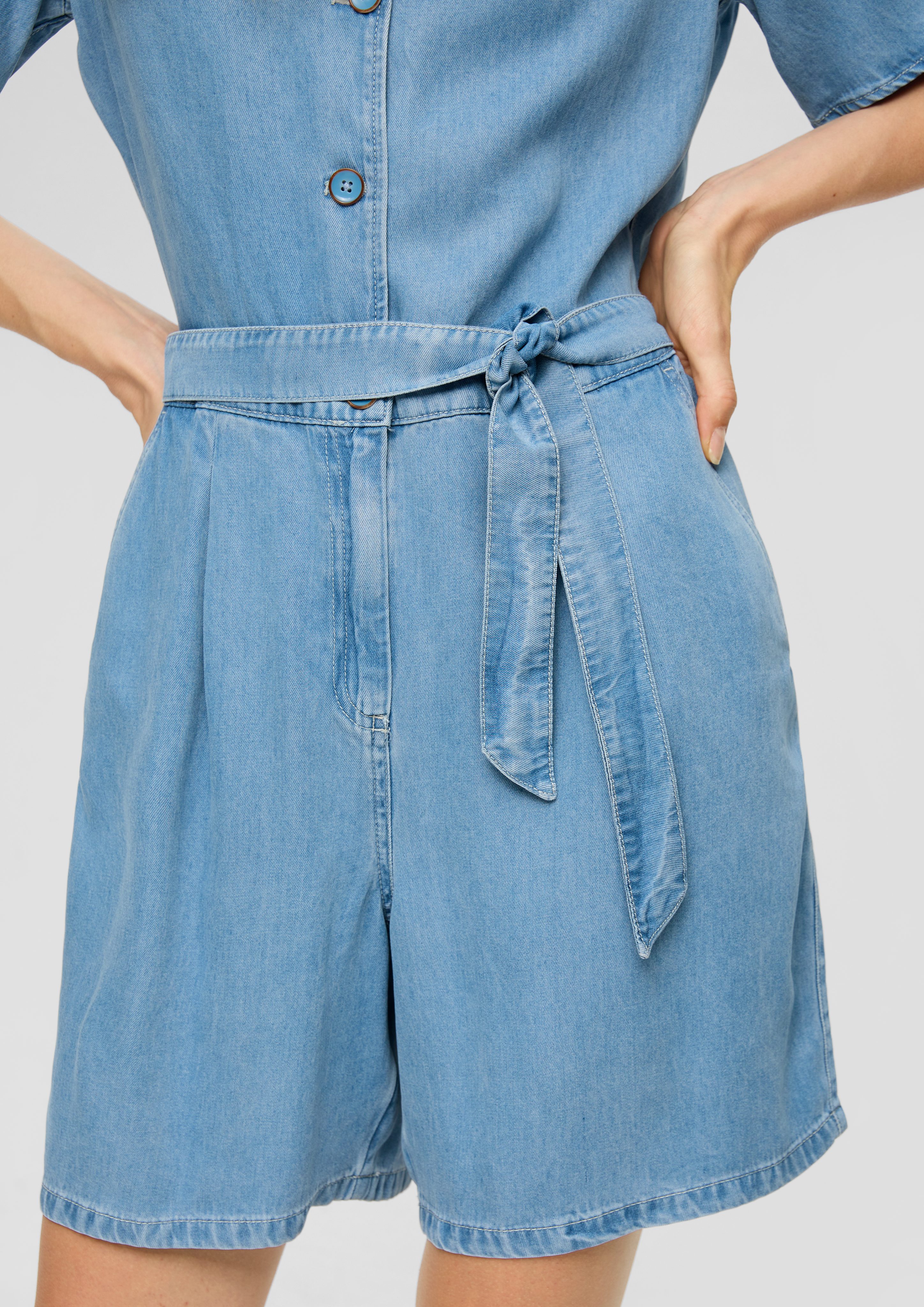 s.Oliver Overall Jumpsuit im Denim-Look mit günstig online kaufen