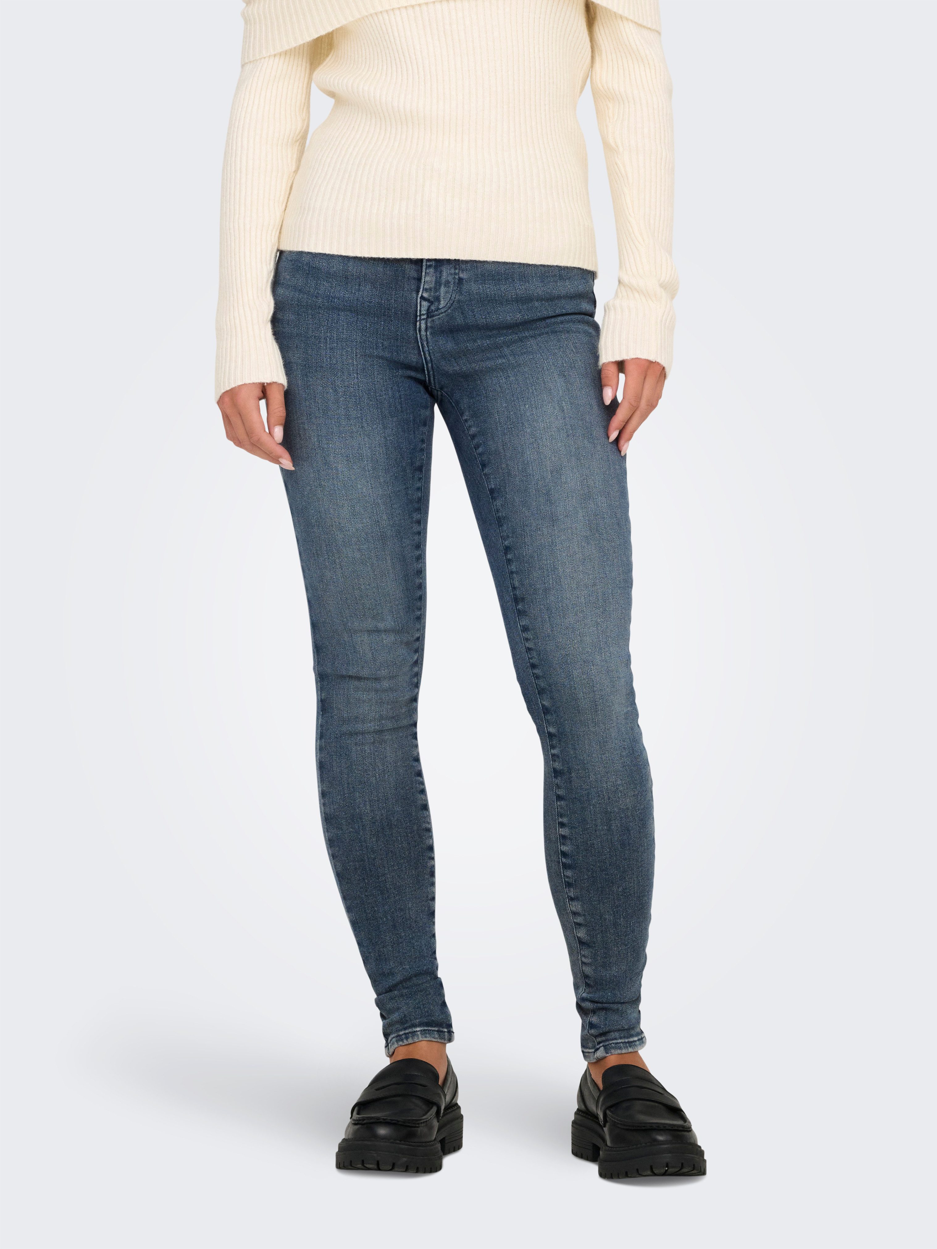 ONLY Skinny-fit-Jeans ONLPOWER MID PUSH UP günstig online kaufen