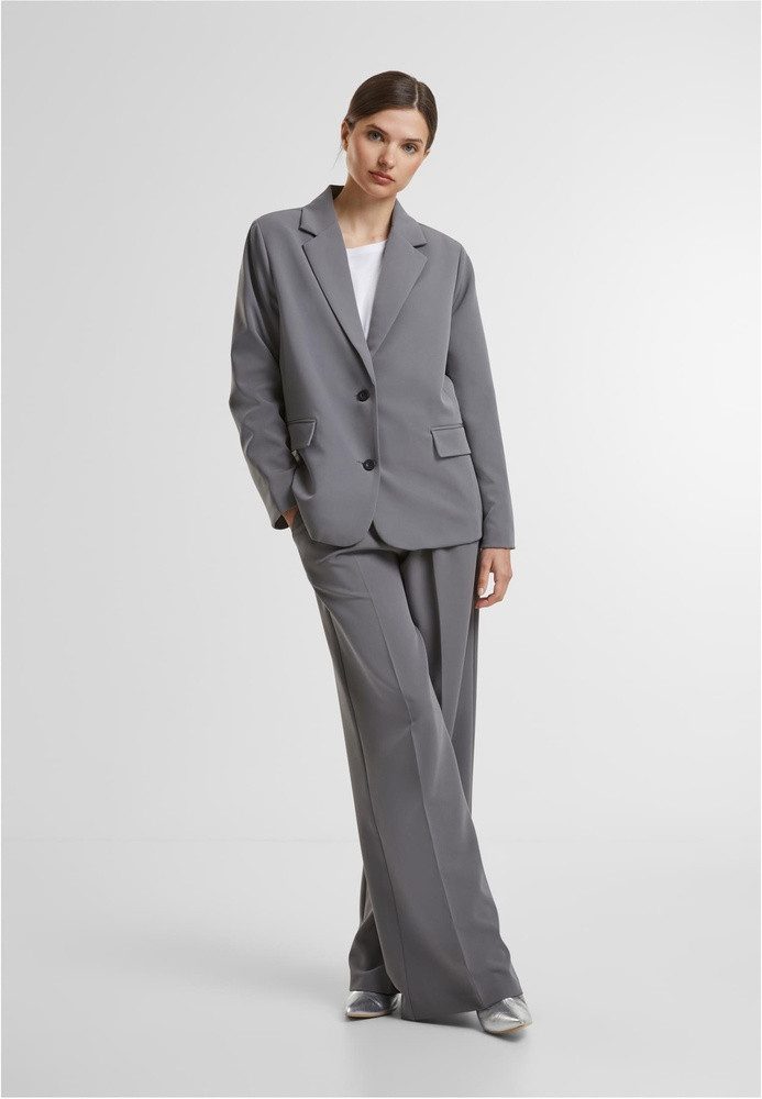 URBAN CLASSICS Stoffhose Ladies Wide Leg Trousers