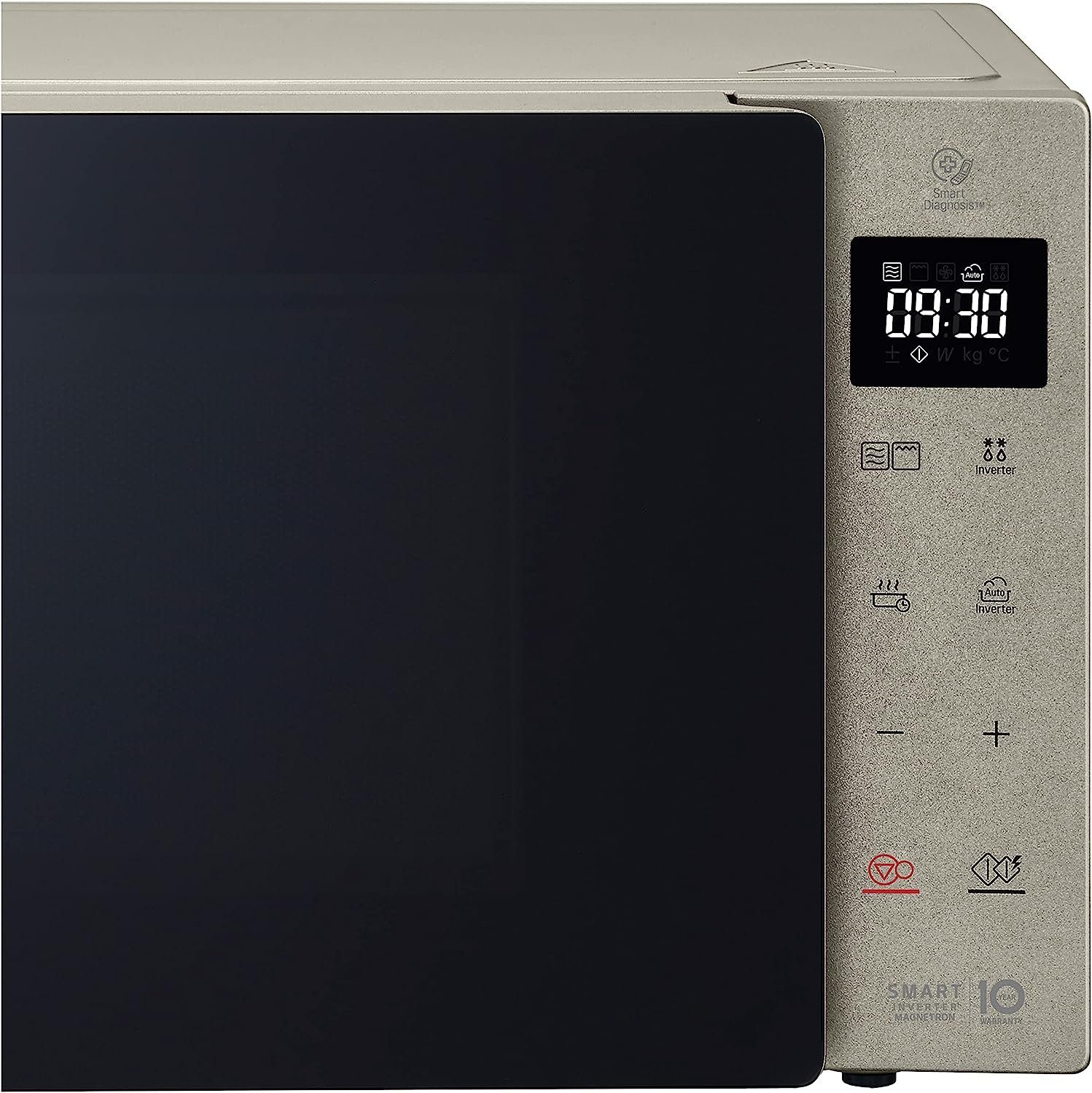 Grill MH6535NBS Touchdisplay, Garprogramme 25L Digitaldisplay 25,00 Inverter Umluft, LG l, Mikrowelle Grillfunktion, mit 1000W, Smart Gewichtsautomatik mit Mikrowelle
