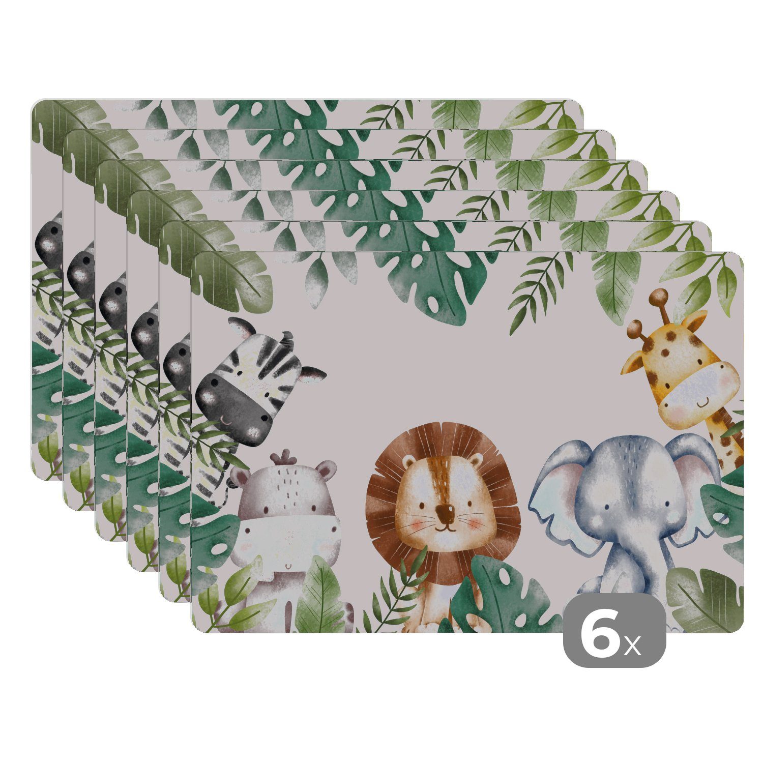 MuchoWow Platzset Wildtiere - Kinder - günstig online kaufen