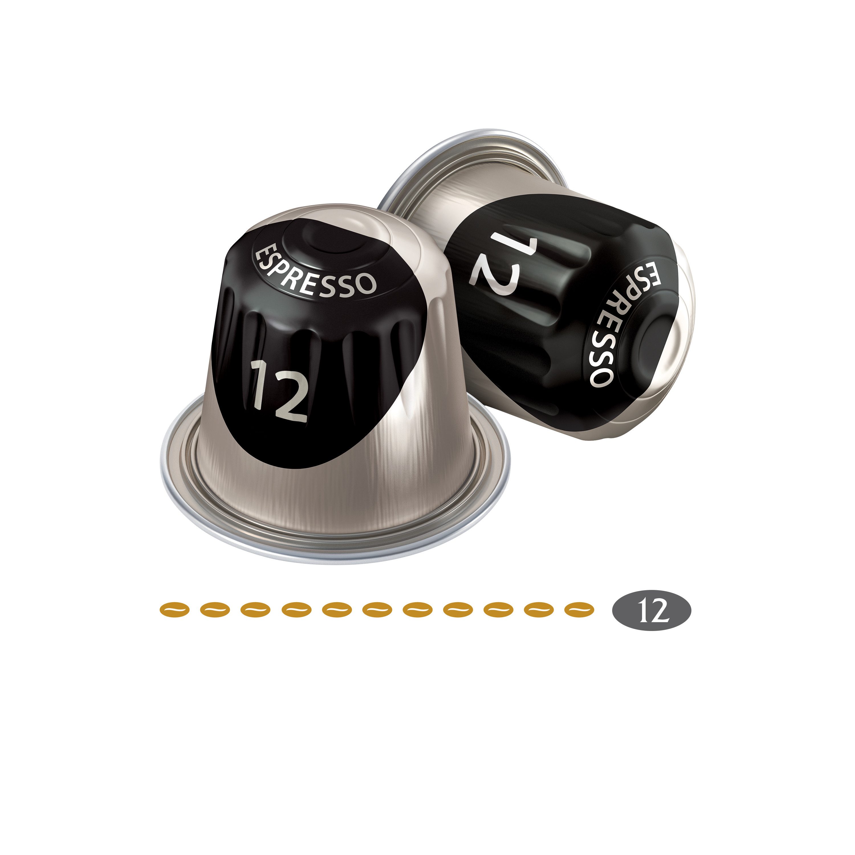 JACOBS Kaffee Kapseln Espresso 12 Ristretto 10x 20 Nespresso®* kompatibel, (Packung, 10er Pack) – Bild 5 von 5