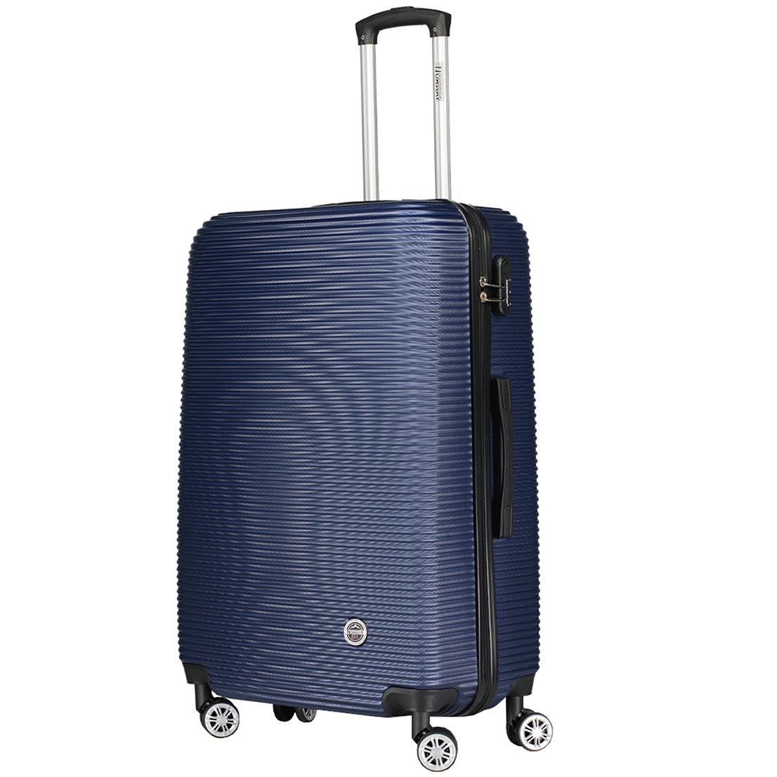 Geographical Norway Kofferset Robuste Rollkoffer Solomun, 4 Rollen, (5 tlg) günstig online kaufen