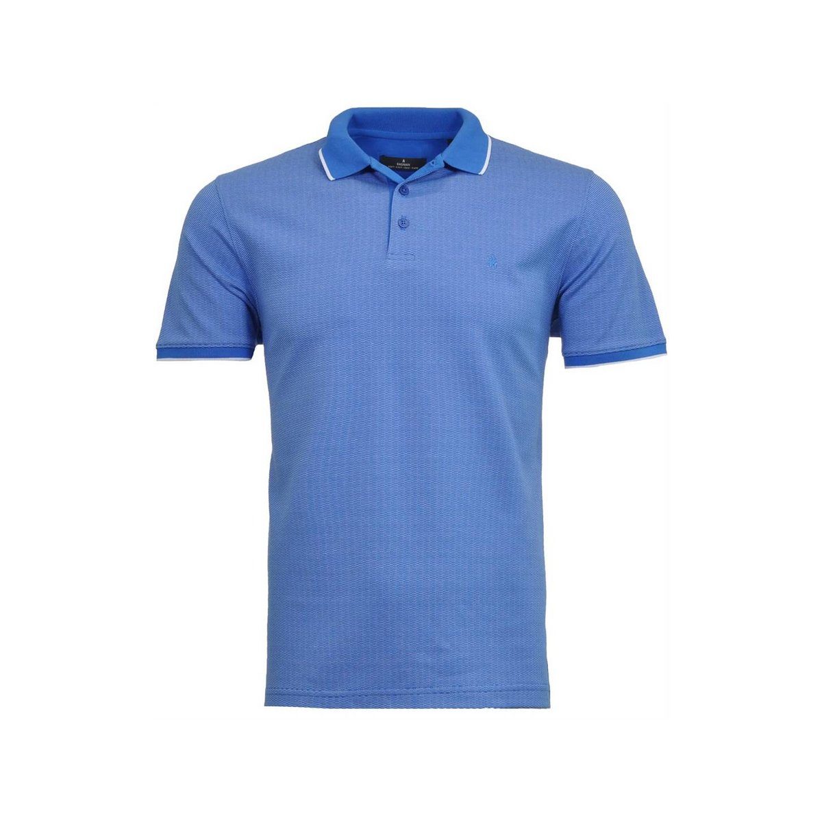 RAGMAN Poloshirt blau (1-tlg)