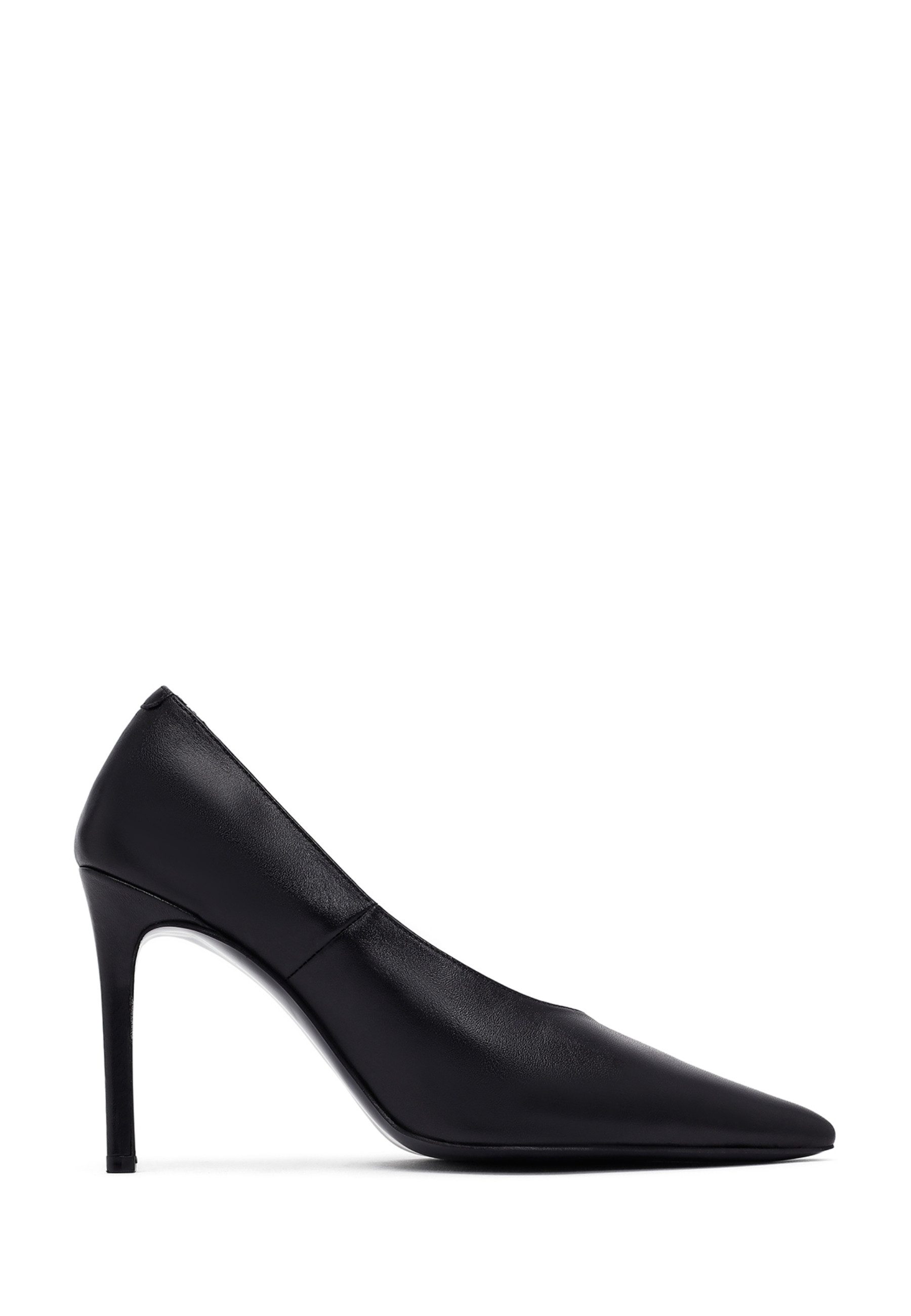 Derimod High Heels aus Leder Pumps Synthetikfutter, Absatz 9 cm