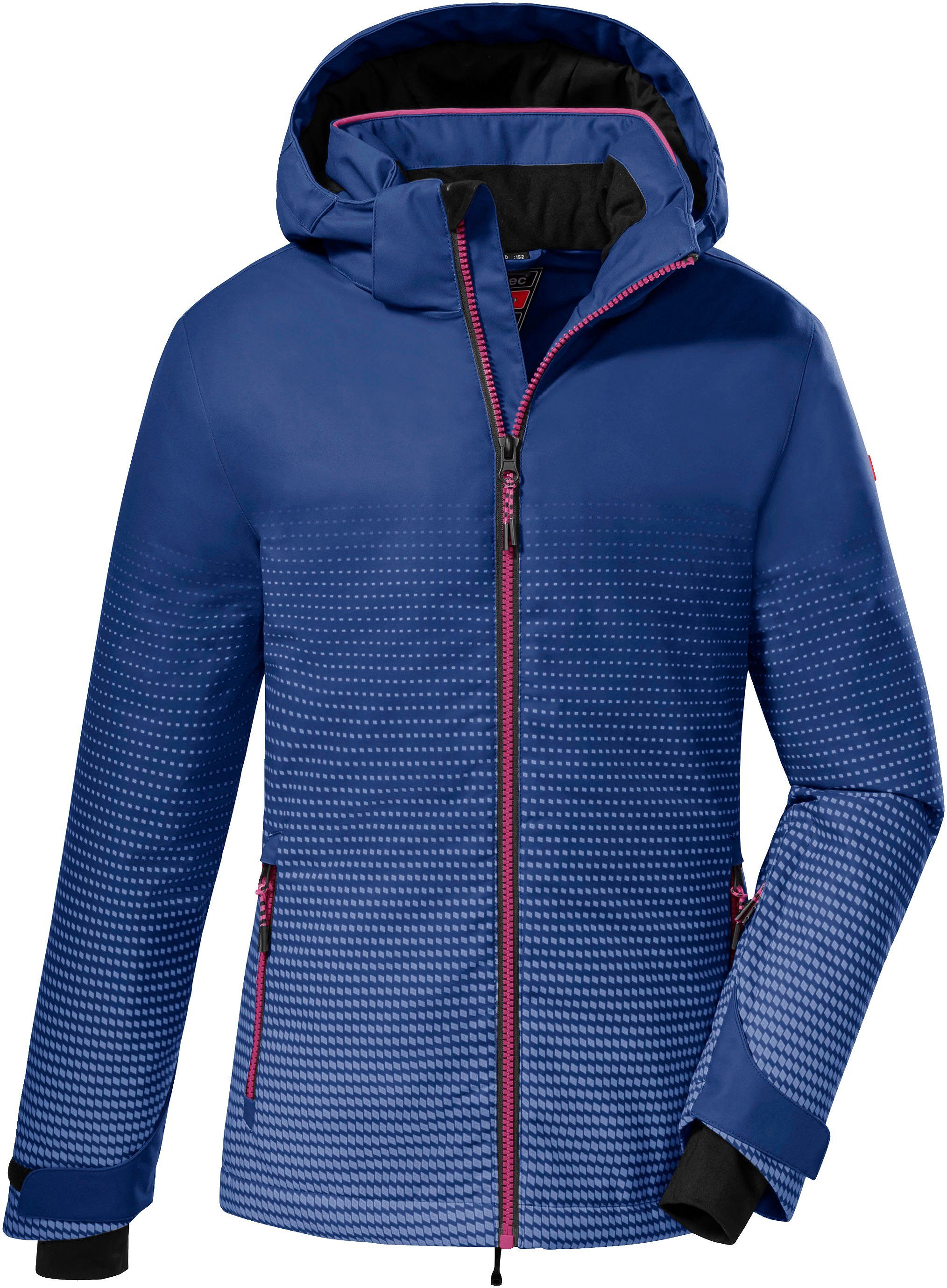 Killtec Skijacke Winddicht & Wasserdicht & Atmungsaktiv & mittelblau | Windbreakers