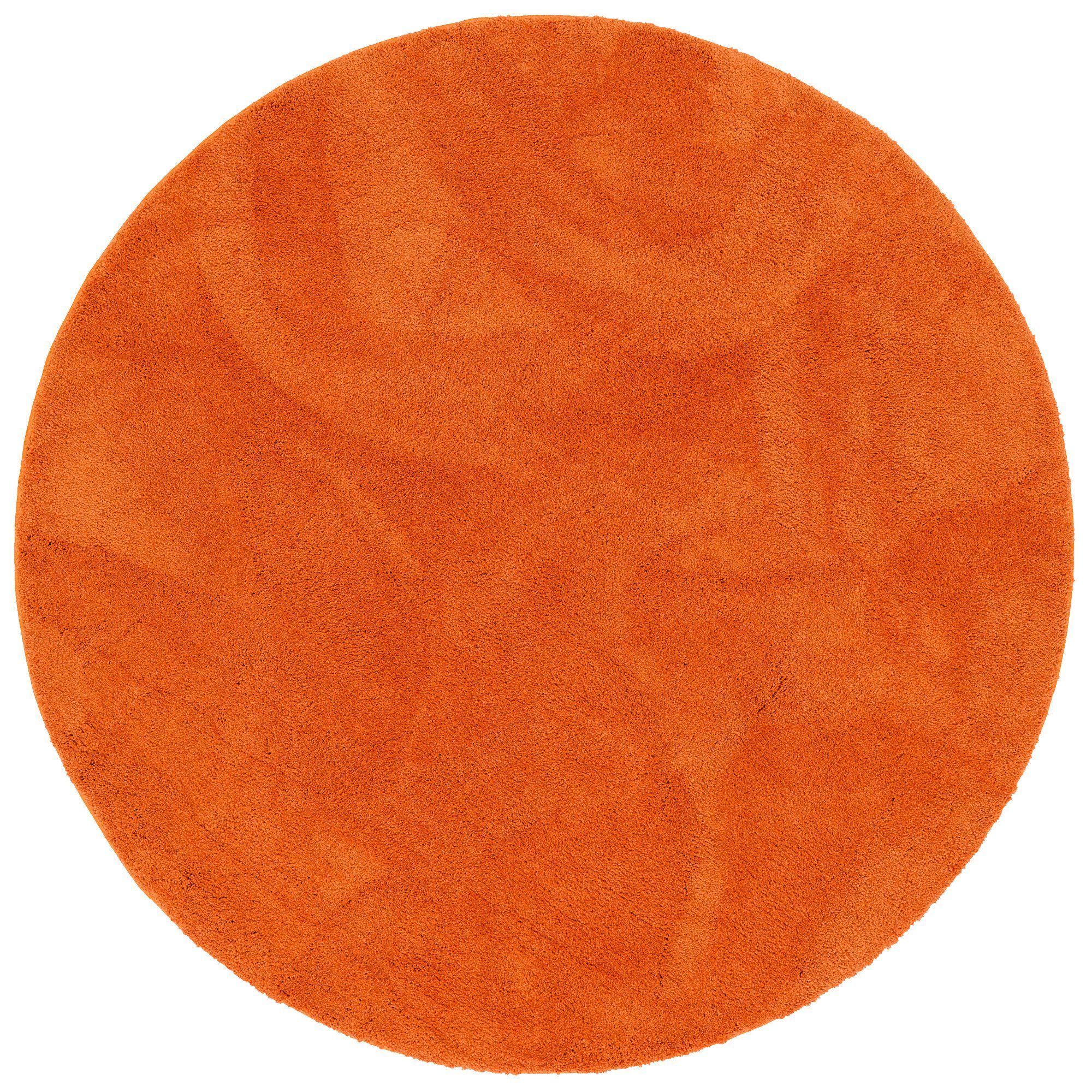 Pergamon Hochflor-Teppich Hochflor Super Soft Teppich Silky Rund, Rund, Höhe: 30 mm